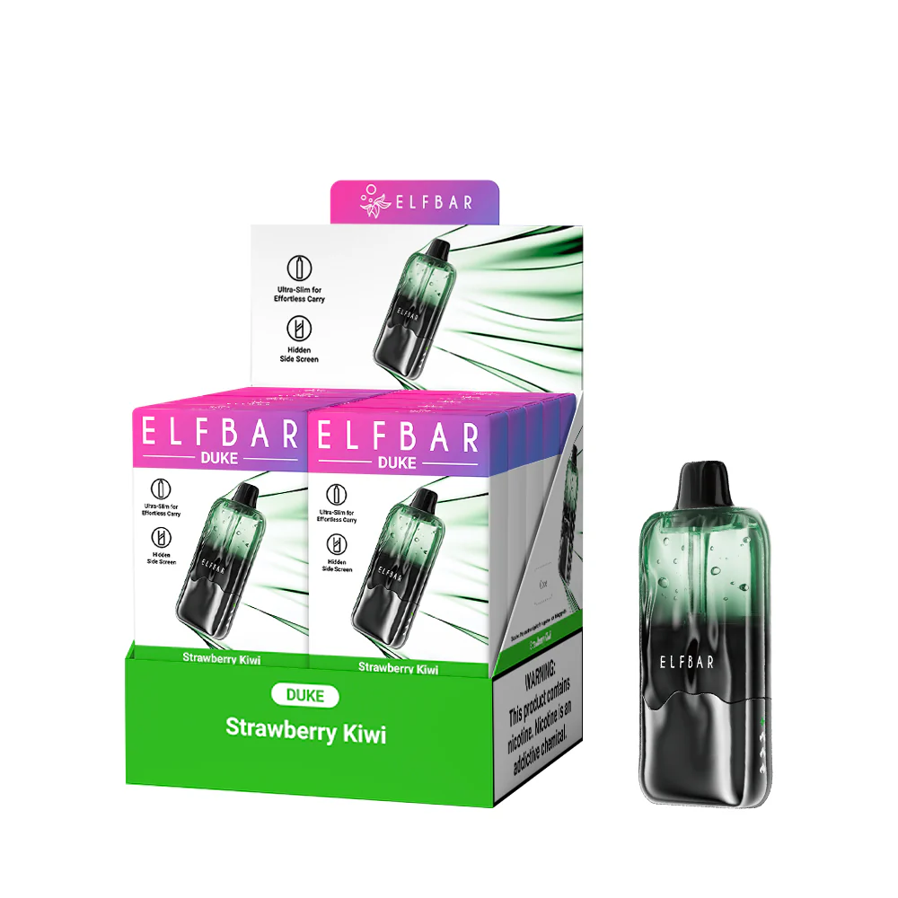 ELFBAR DUKE újratölthető eldobható e-cigaretta (minden íz)