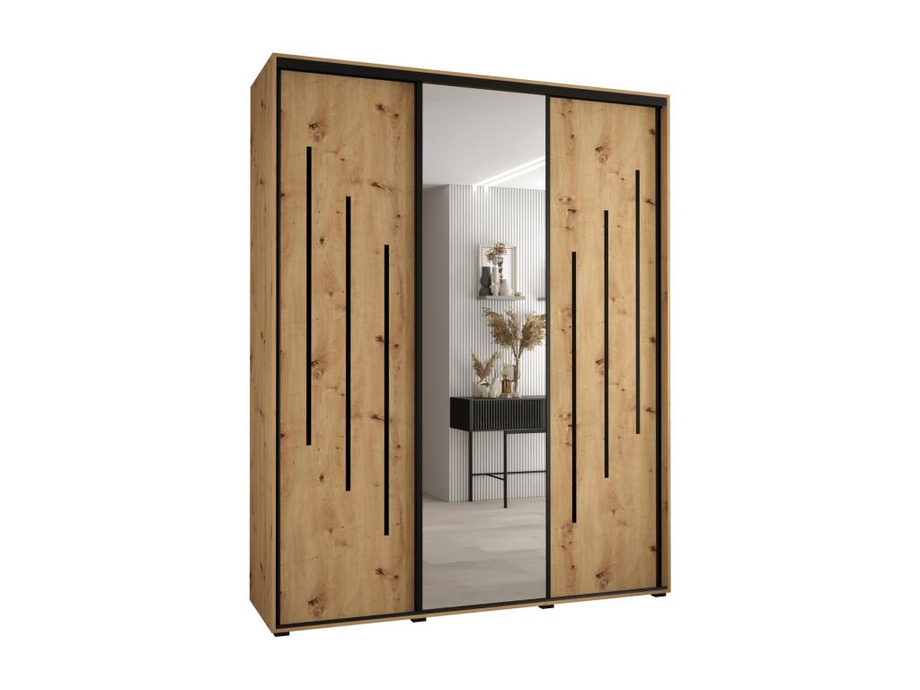 ARMARIO CON PUERTAS BATIENTES 235,2/190/45 3 puertas