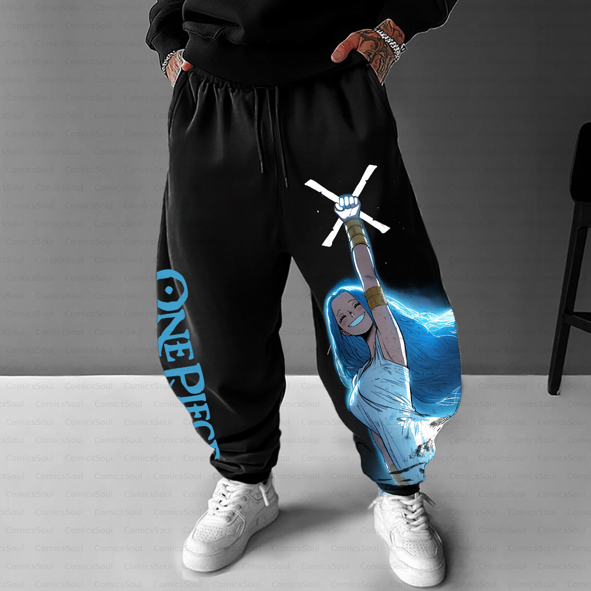 Unisex Casual Anime Streetwear Pant