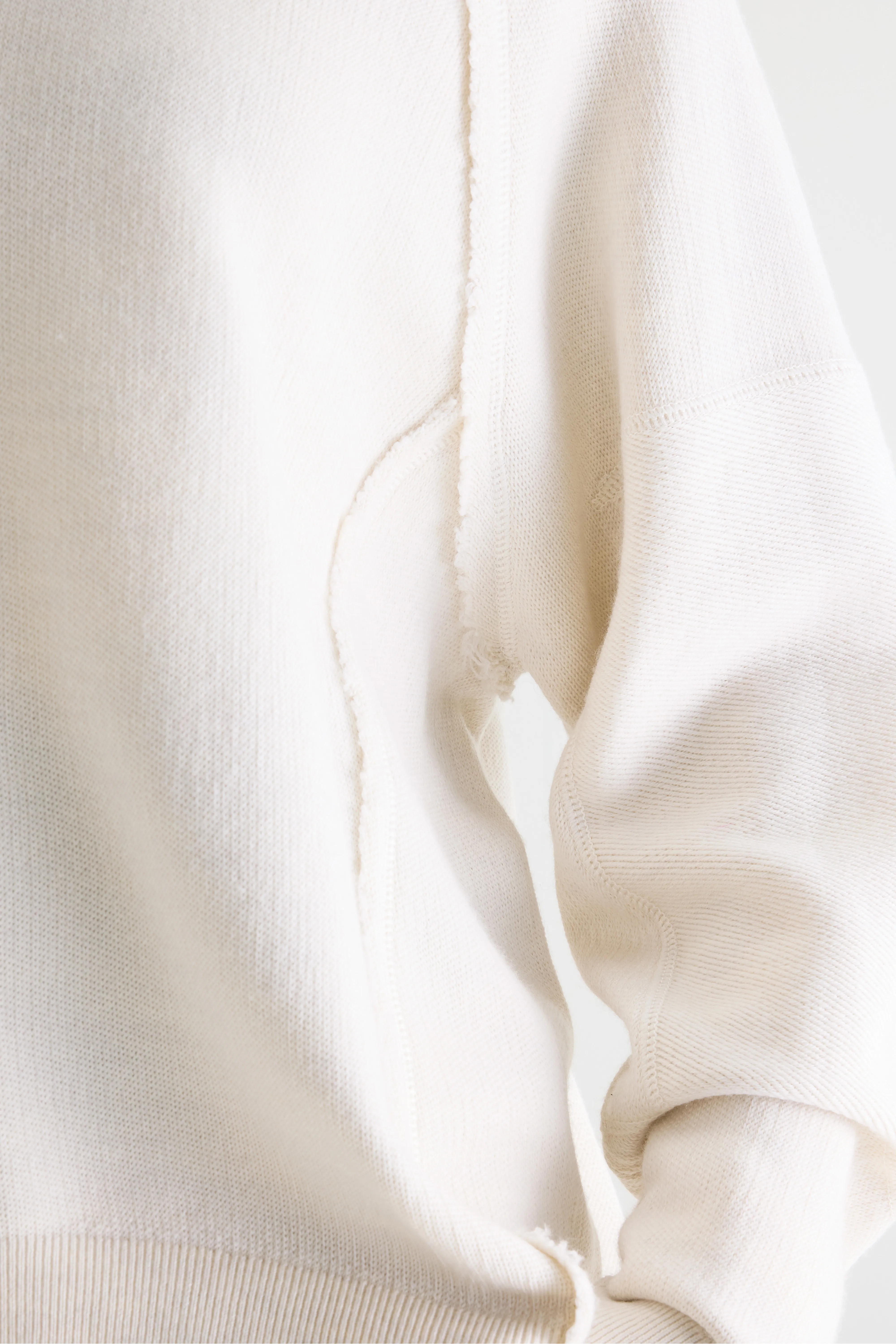 Bellerose Deno crewneck sweater (261 / W / OYSTER)