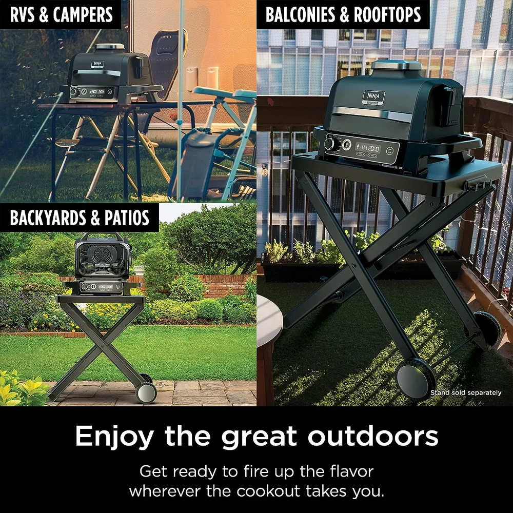 Ninja Woodfire Outdoor Grill and Smoker - Image 2