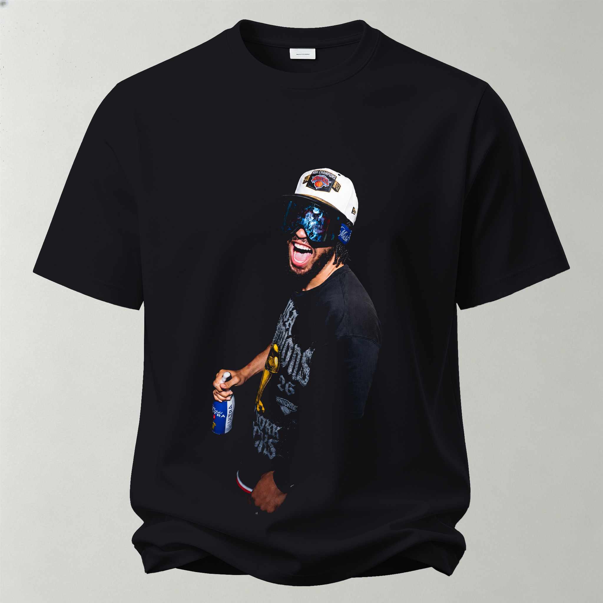 New York Knicks Jalen Brunson Printed Unisex Oversized T-shirt