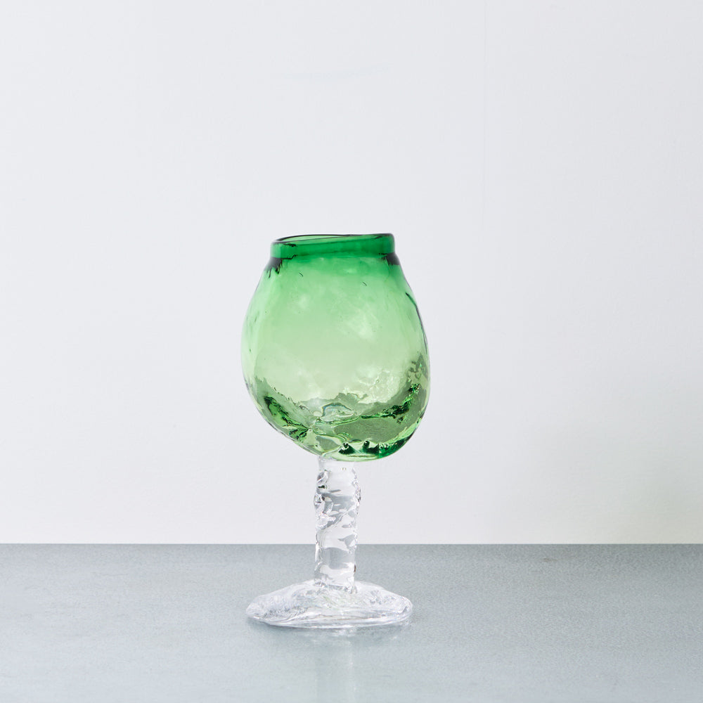 Verre à vin - Vert Bristol