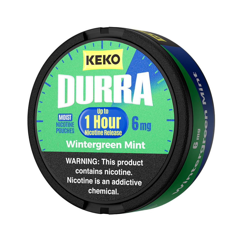 KEKO DURRA Nicotine Pouches Wintergreen Mint