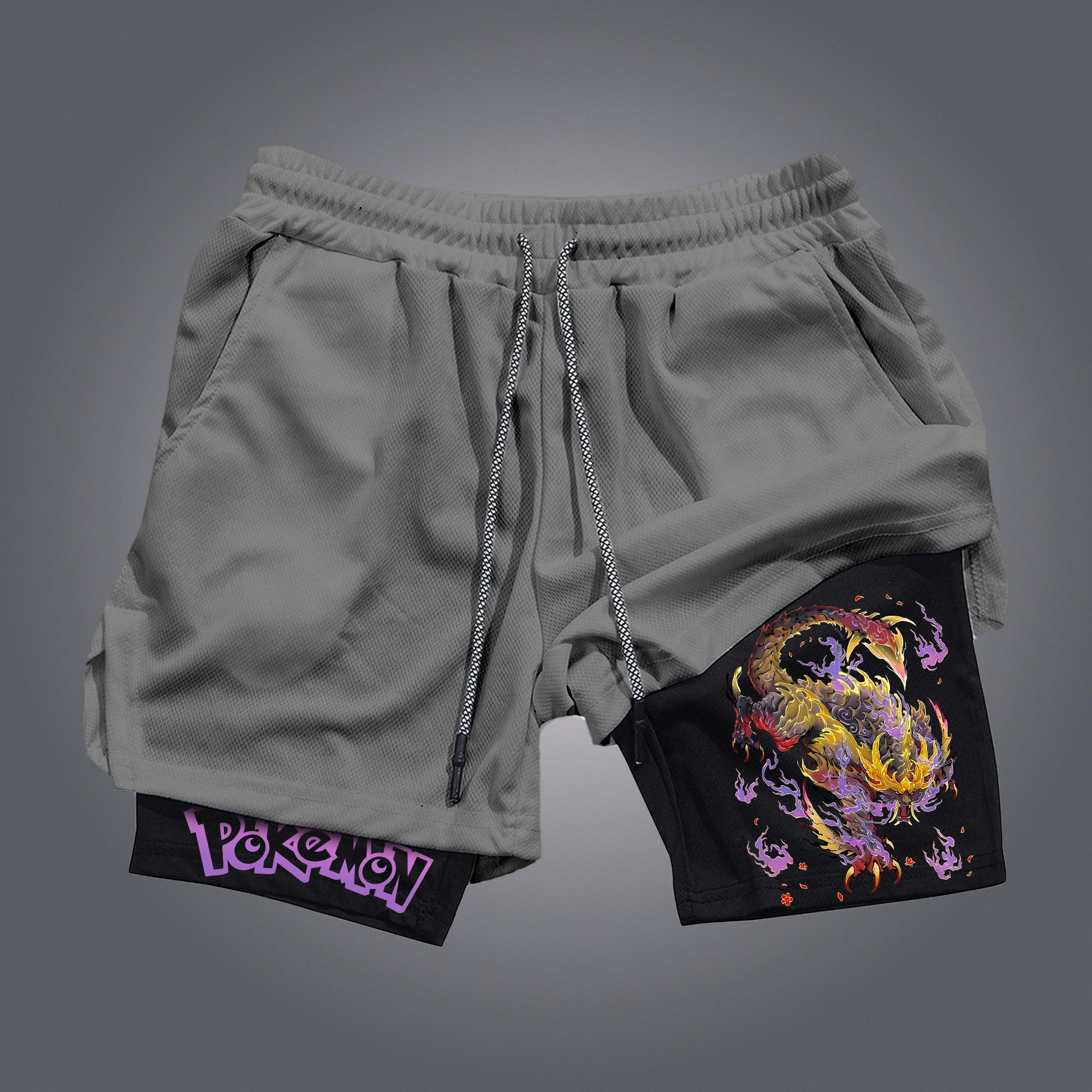 Unisex Casual Anime Streetwear Shorts 丨Comicssoul