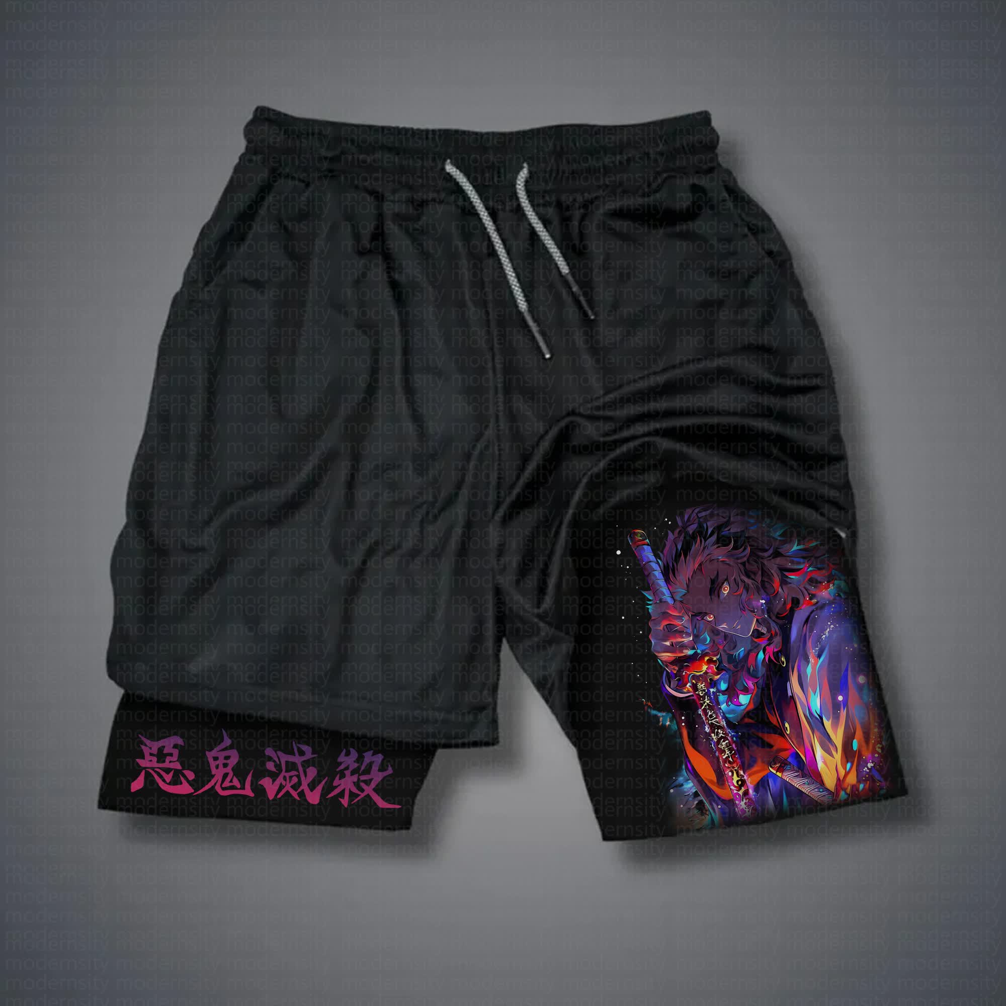 Unisex Casual Anime Streetwear Shorts 丨Comicssoul