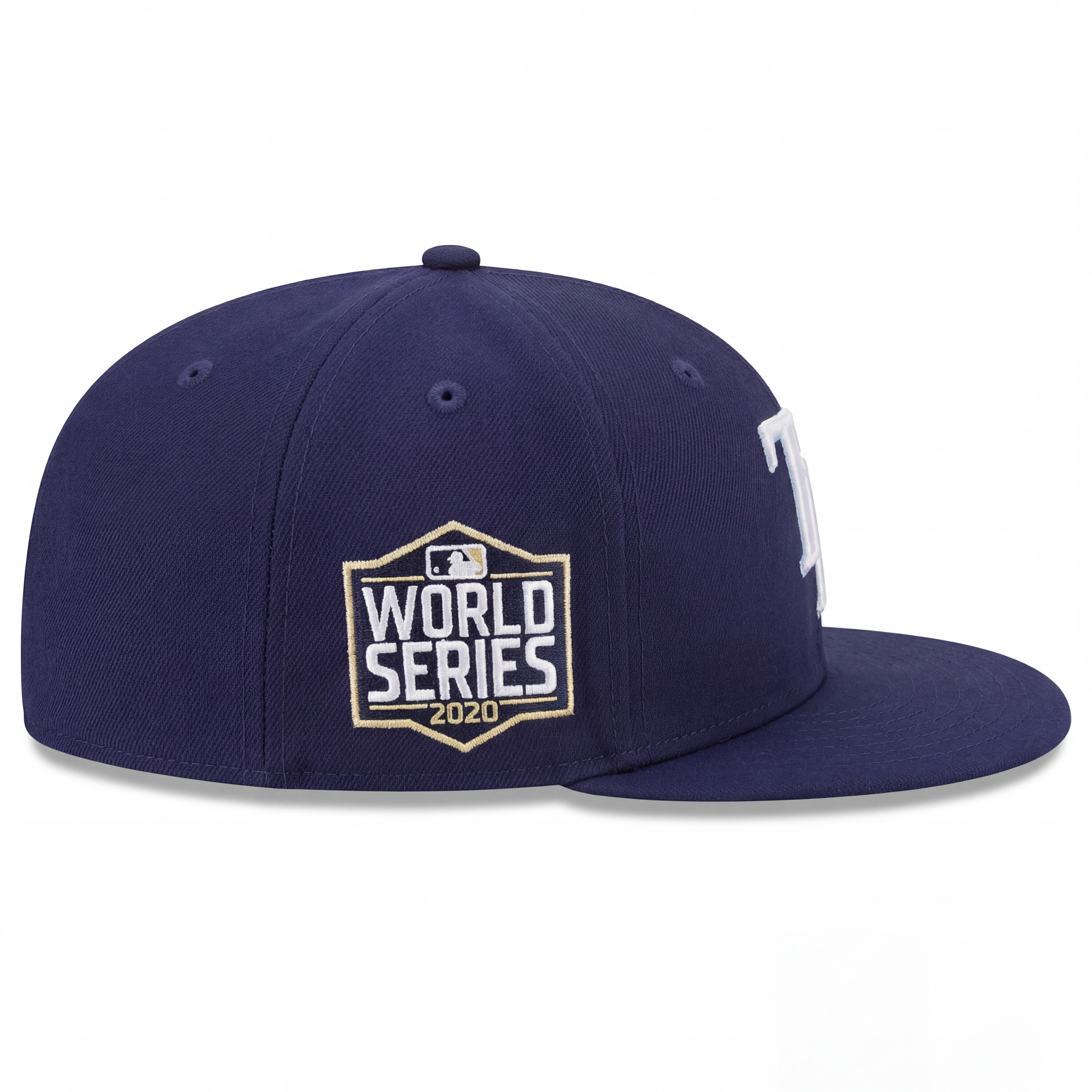 Tampa Bay Rays 2020 World Series Side Patch Navy Baseball Cap - SEVEN HATS - SEVEN HATS