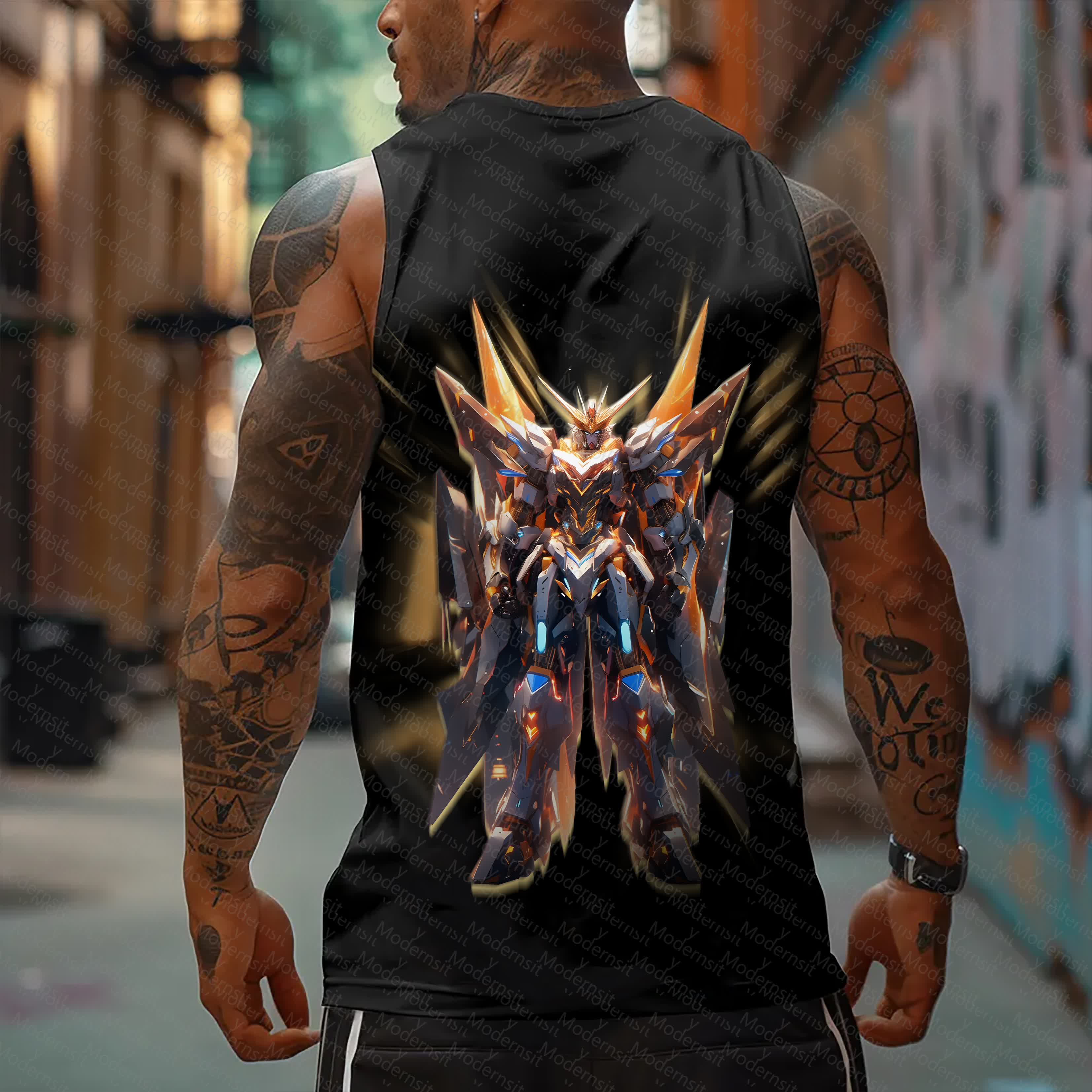 Unisex  “Comicssoul” Casual Anime  Tank Top