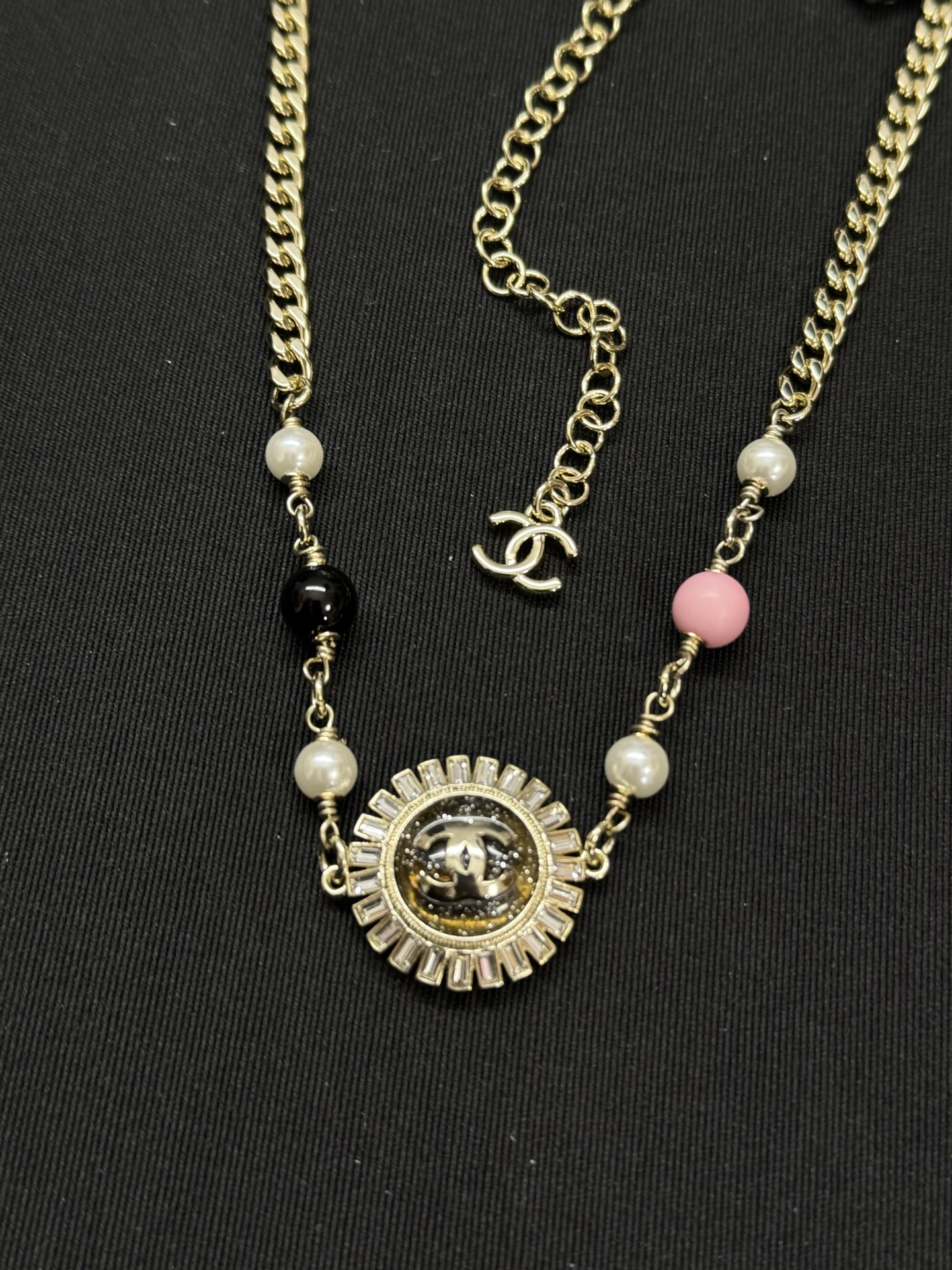 Chanel Sun Flower Pendant Necklace - Original Replica Club