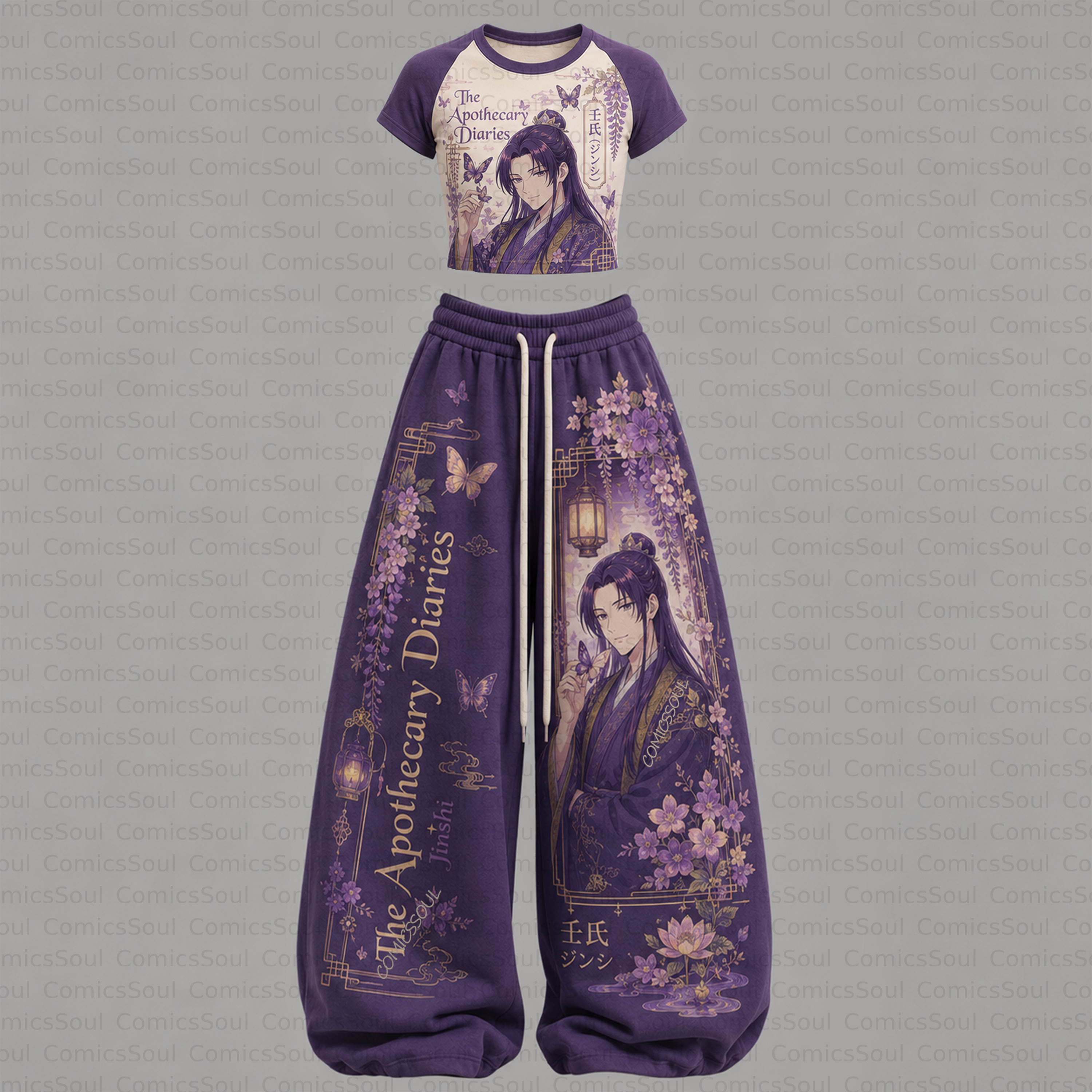 The Apothecary Diaries T-Shirt & Elasticated Trousers Two-Piece Set