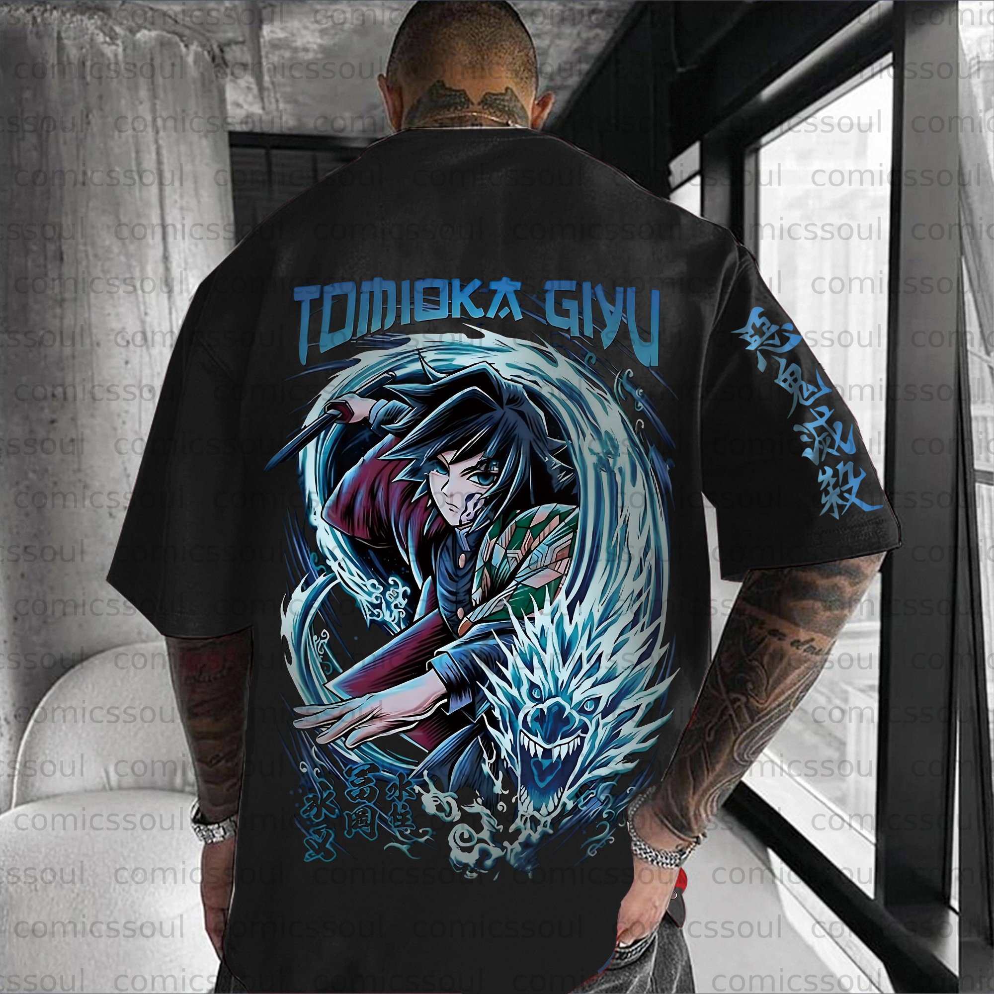 Unisex Anime Inspired Vintage T-Shirt