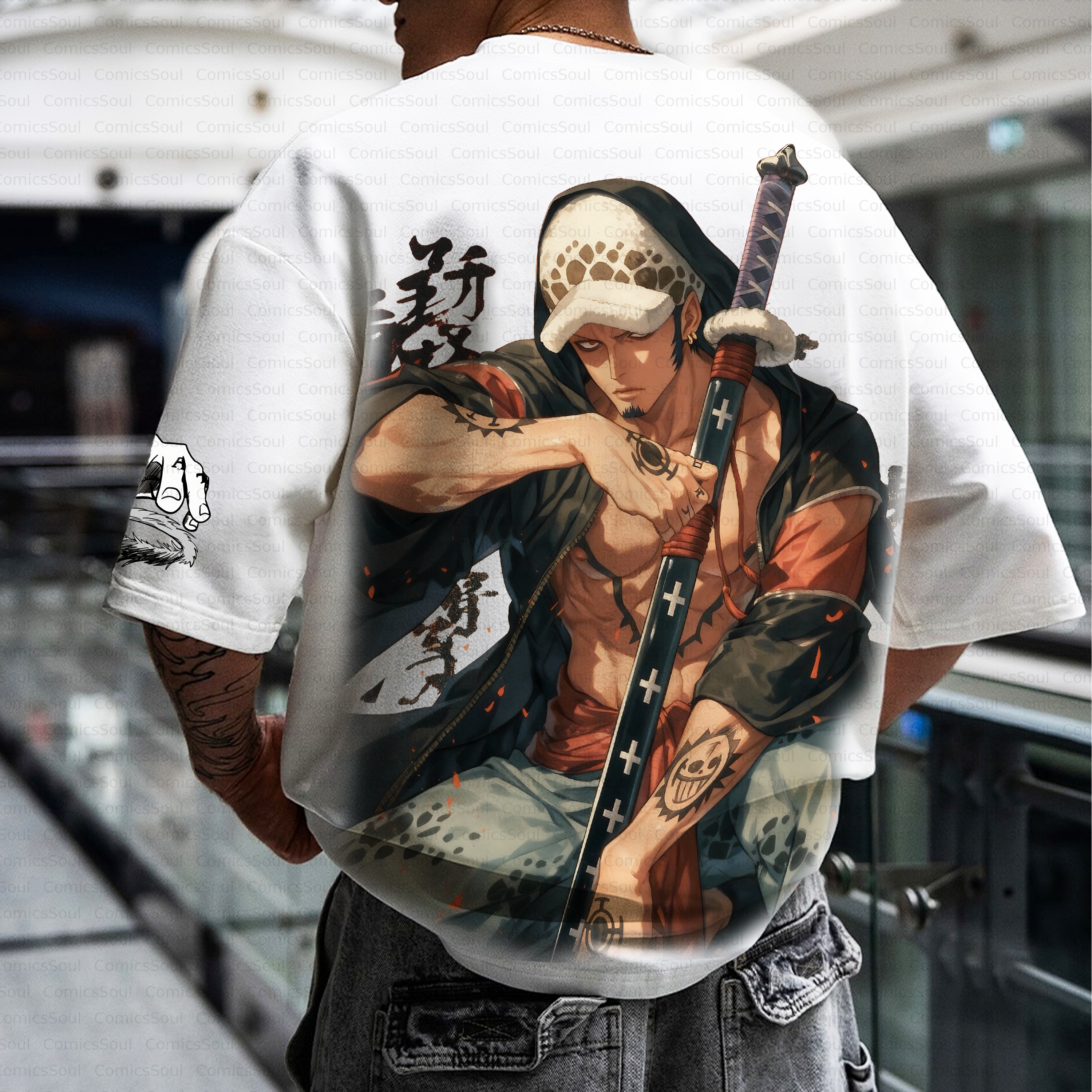Unisex Anime Inspired Vintage T-Shirt