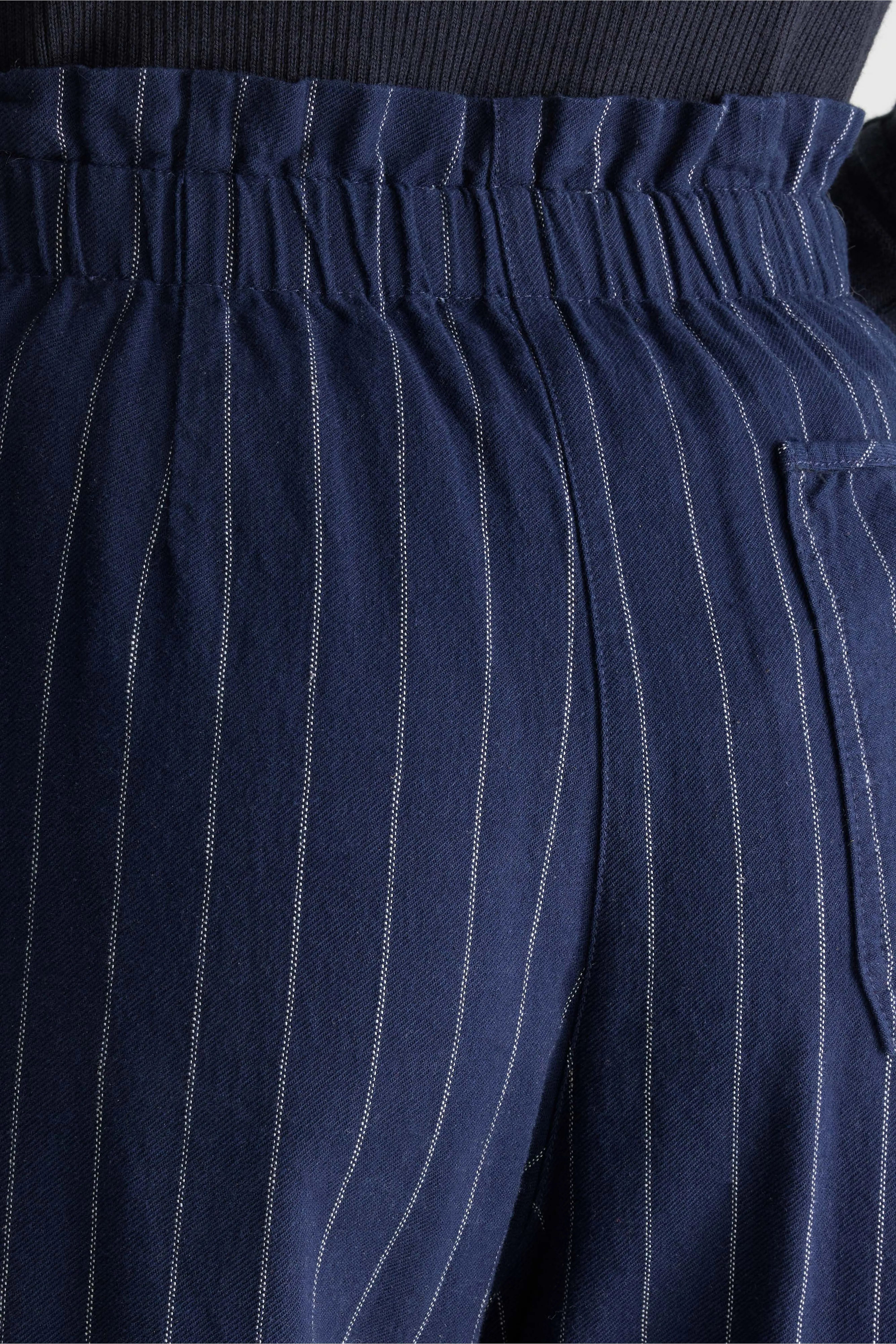 Bellerose Lilo paperbag navy trousers (252 / W / STRIPE A)