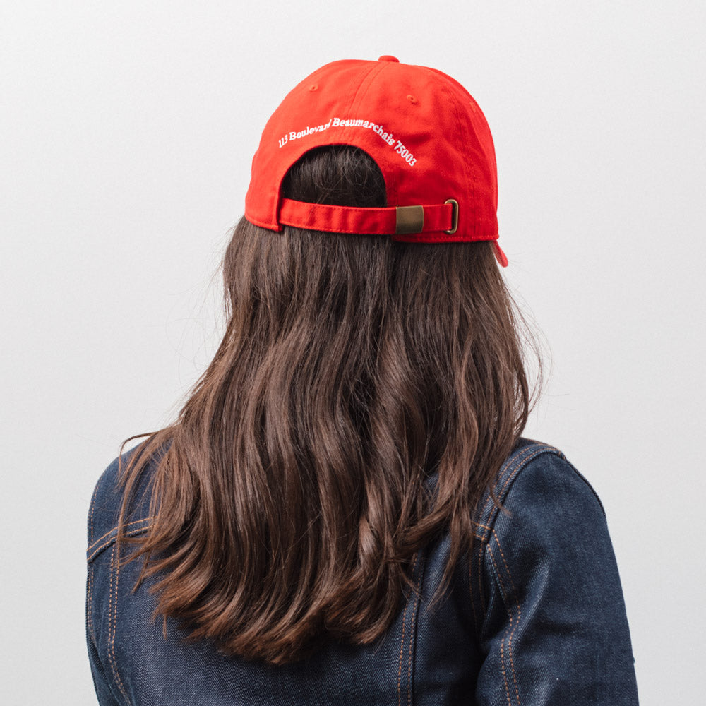 Merci - Casquette Gothique Non Merci - Rouge
