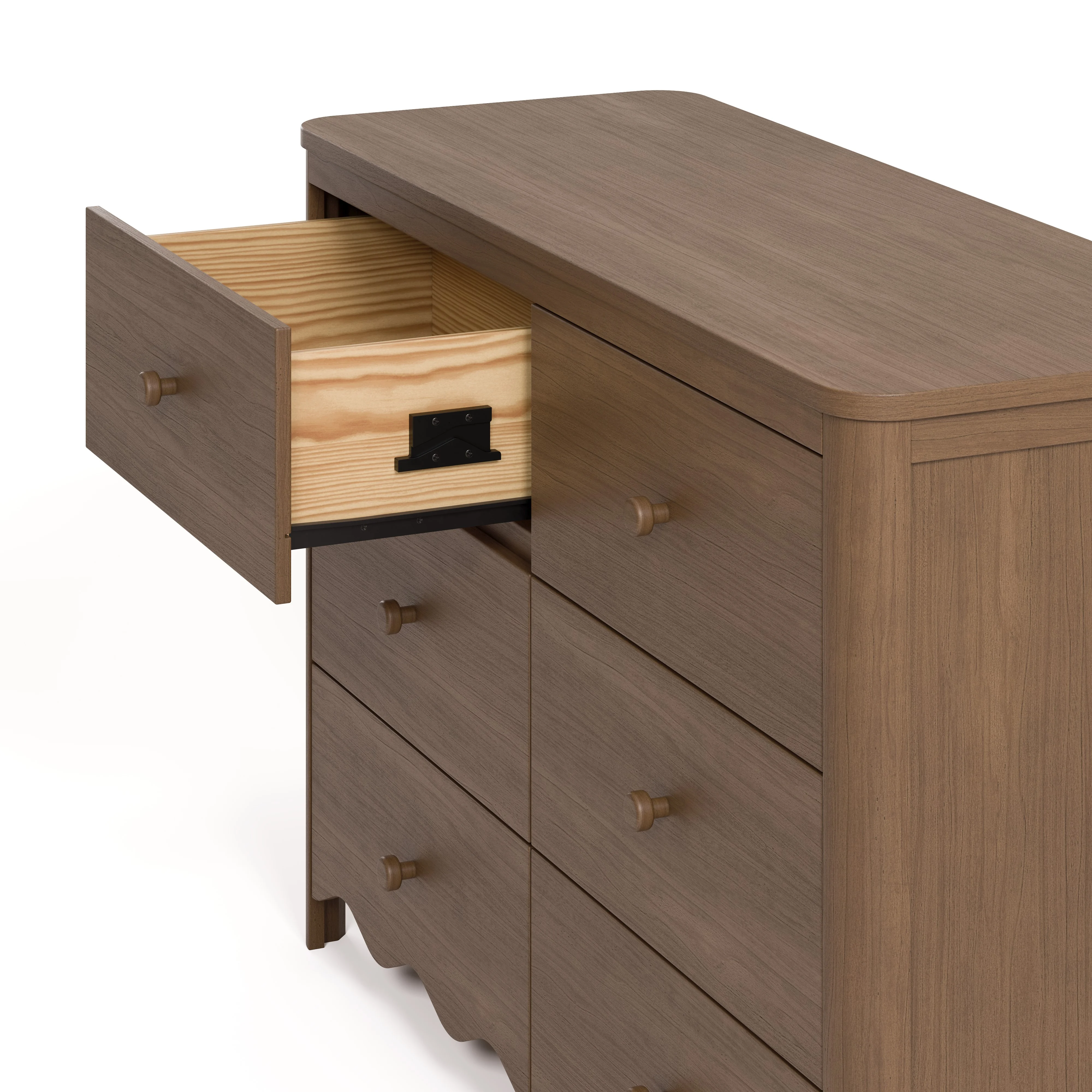 Storkcraft Casablanca 6 Drawer Nursery Dresser, Sage - Image 42