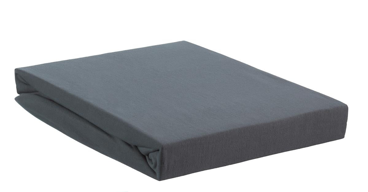 Beddinghouse Jersey Lycra - Topper Hoeslaken - 90x200/220 - Koel grijs