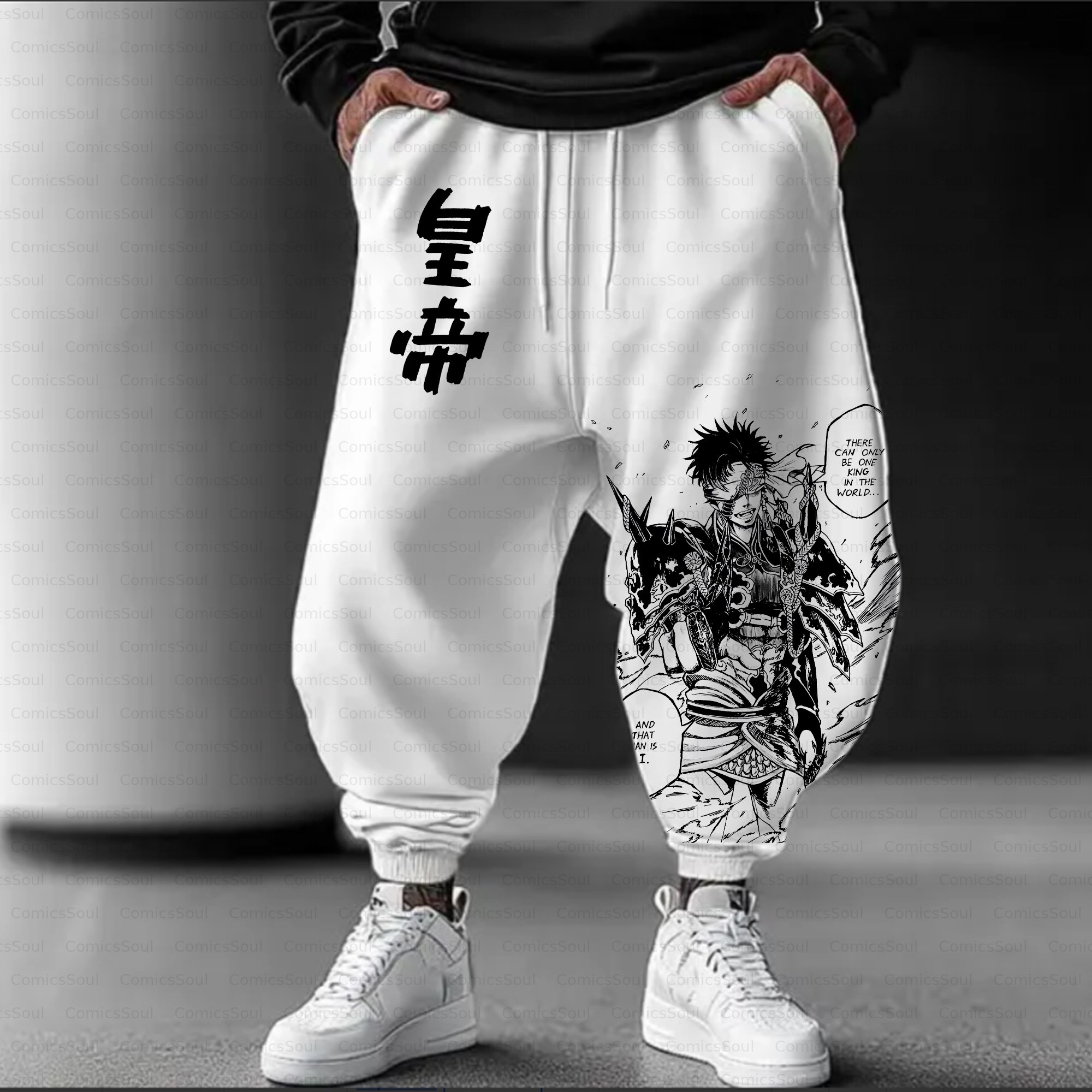 Unisex Casual Anime Streetwear Pant