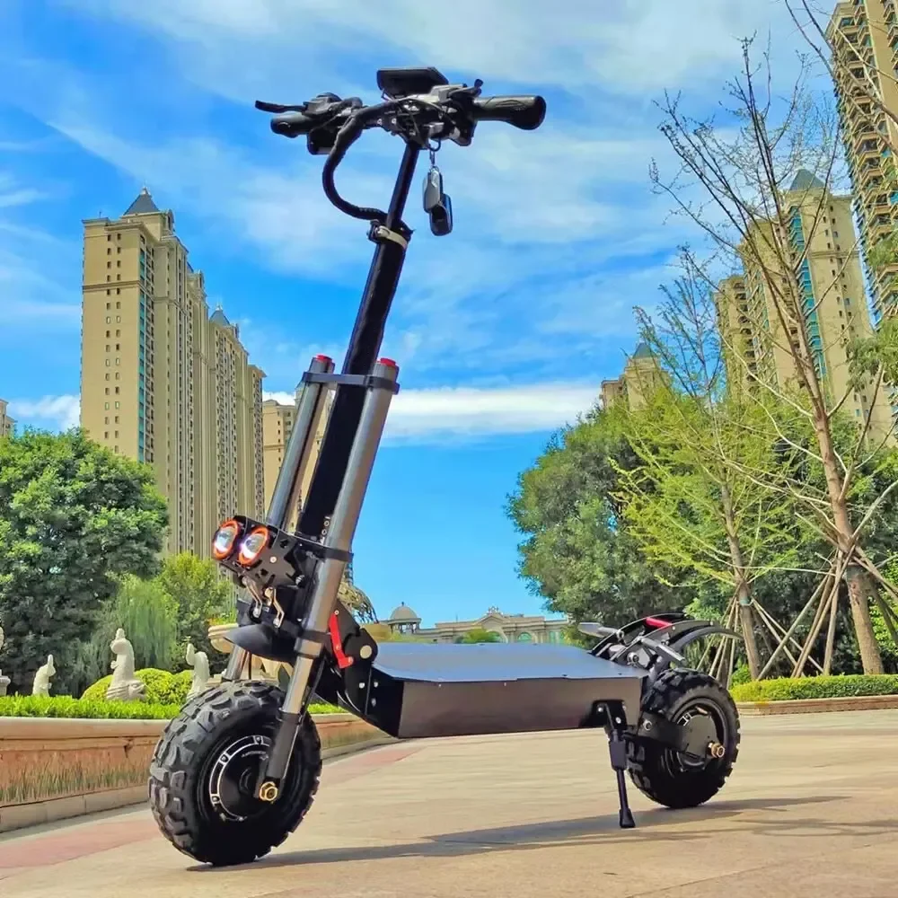 eHoodax Electric Scooter, 5600W Dual Motor, 60V40AH, 11-Inch Tires, Regular Version 20 Miles - HB07 - Image 2 eHoodax Electric Scooter, 5600W Dual Motor, 60V40AH, 11-Inch Tires, Regular Version 20 Miles - HB07 - Image 2