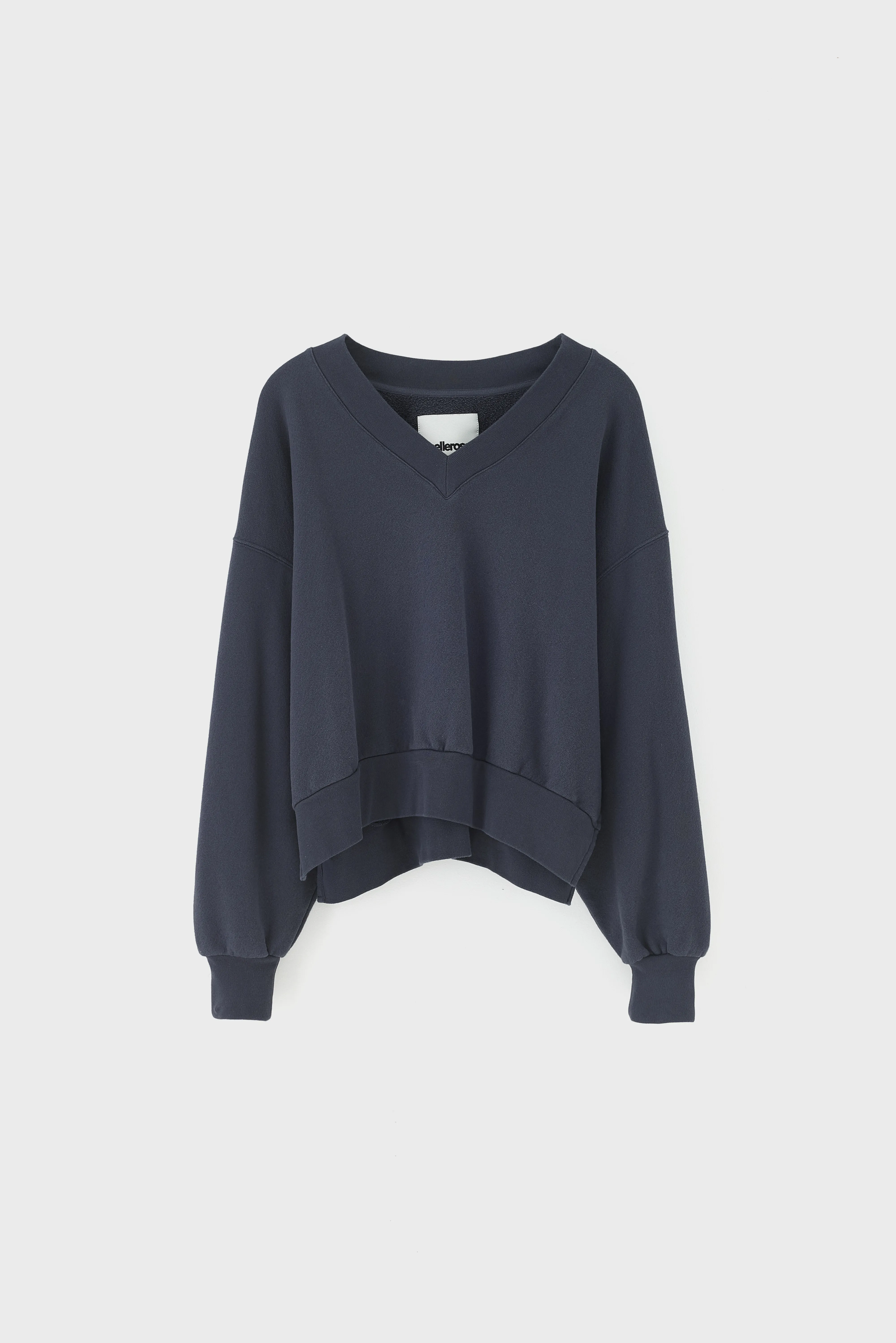 Bellerose Varola v-neck navy sweatshirt (262 / W / NAVY)