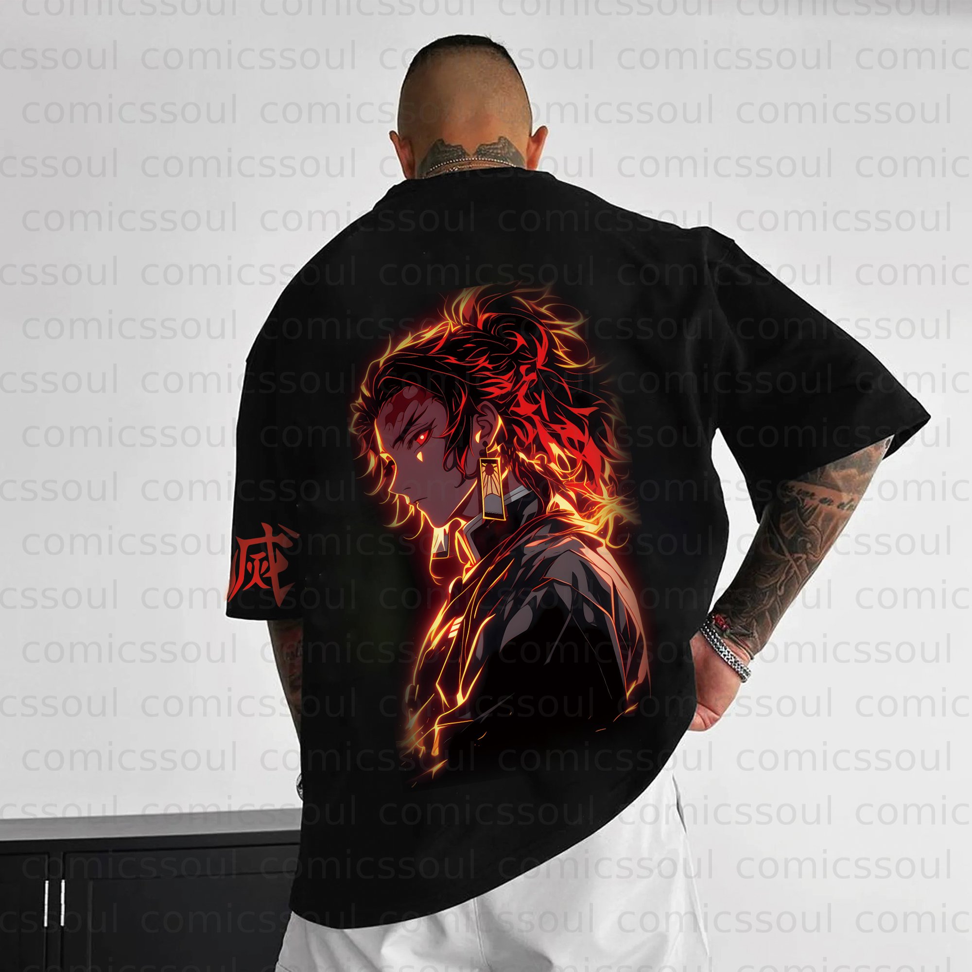 Unisex Anime Inspired Vintage T-Shirt | Comicssoul