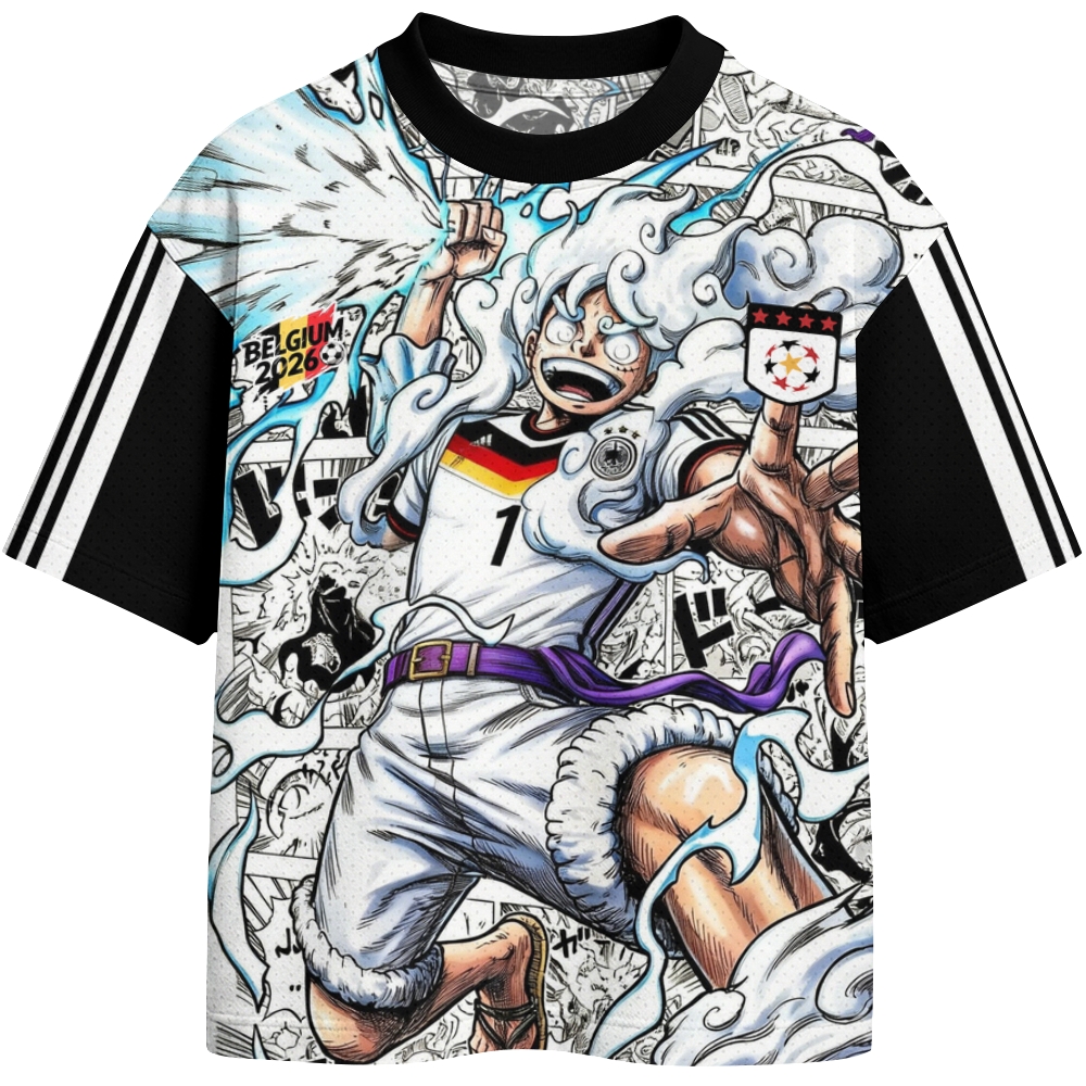 One Piece Crew Neck Football Jersey