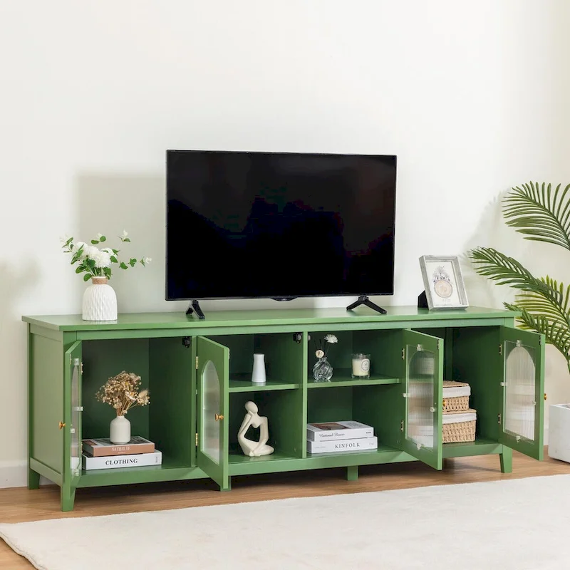 71-Inch Modern TV Cabinet Entertainment Center