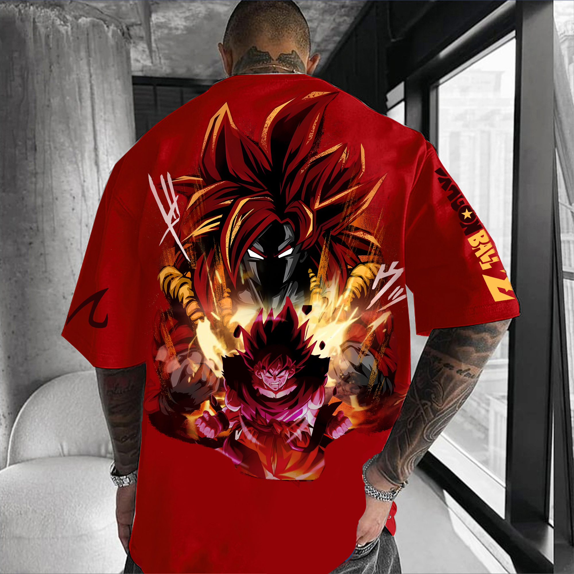 Unisex Anime Inspired Vintage T-Shirt丨Comicssoul