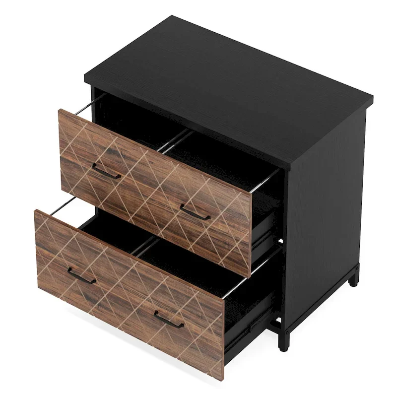 2-Drawer Lateral File Cabinet for Office Organization
