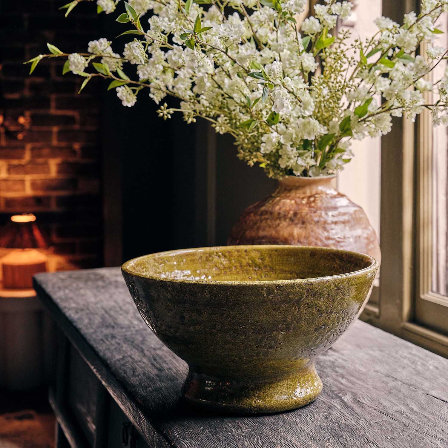 Oaksey Glazed Terracotta Bowl