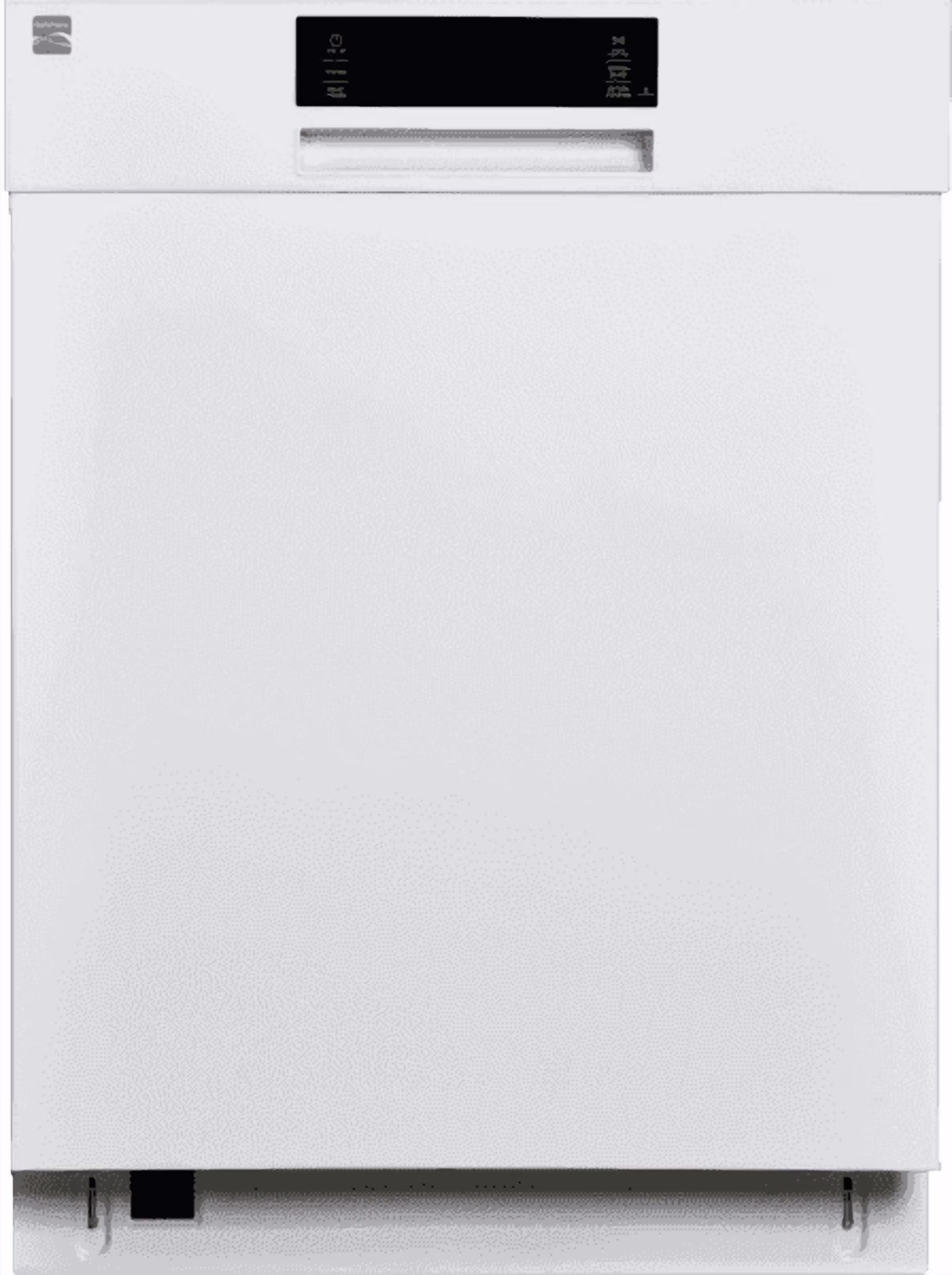 Kenmore 24�?Built-In-Dishwasher w/ 3rd Rack & Turbo Dry-SS Pocket handle