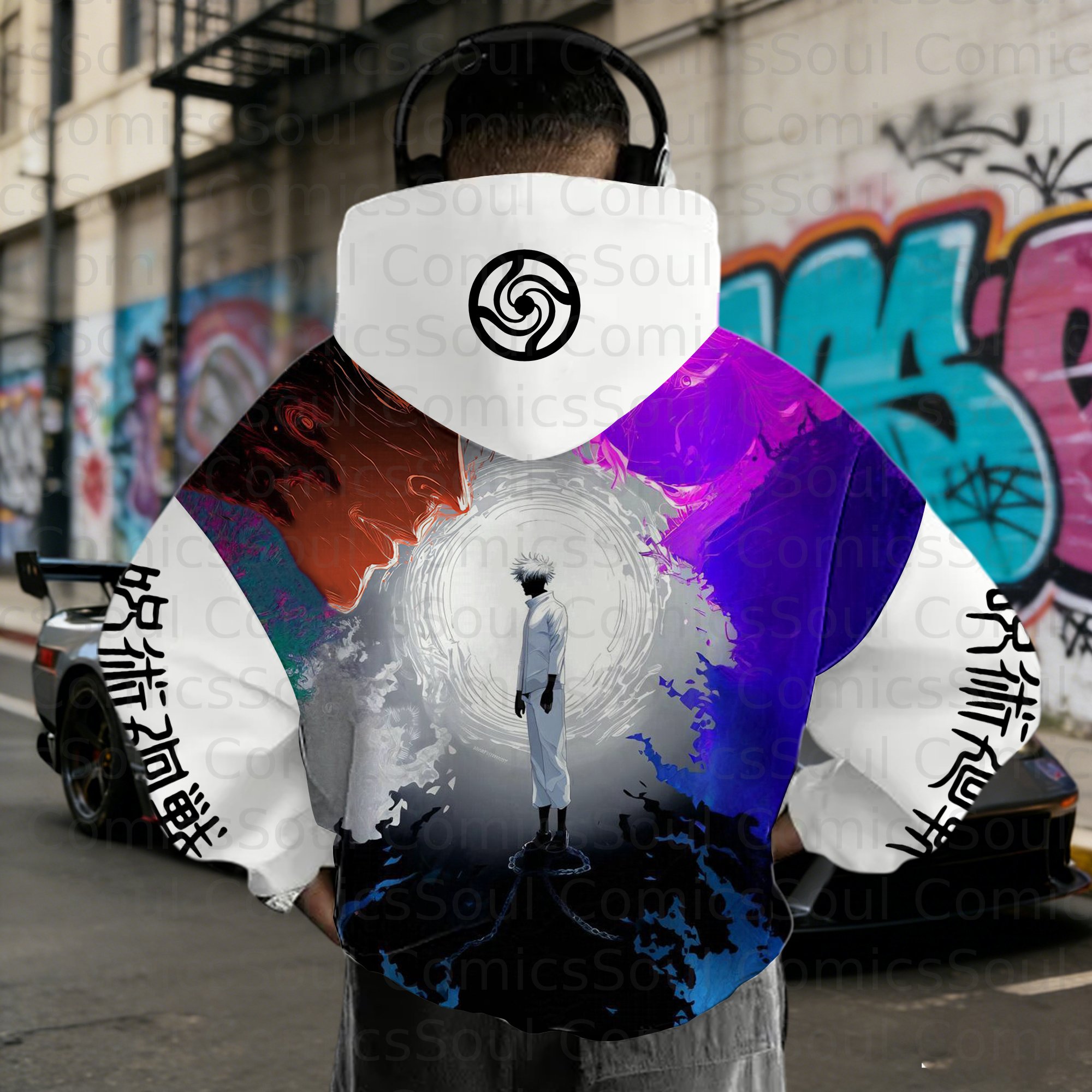 Unisex Graphic Streetwear Vintage Plush  Hoodie