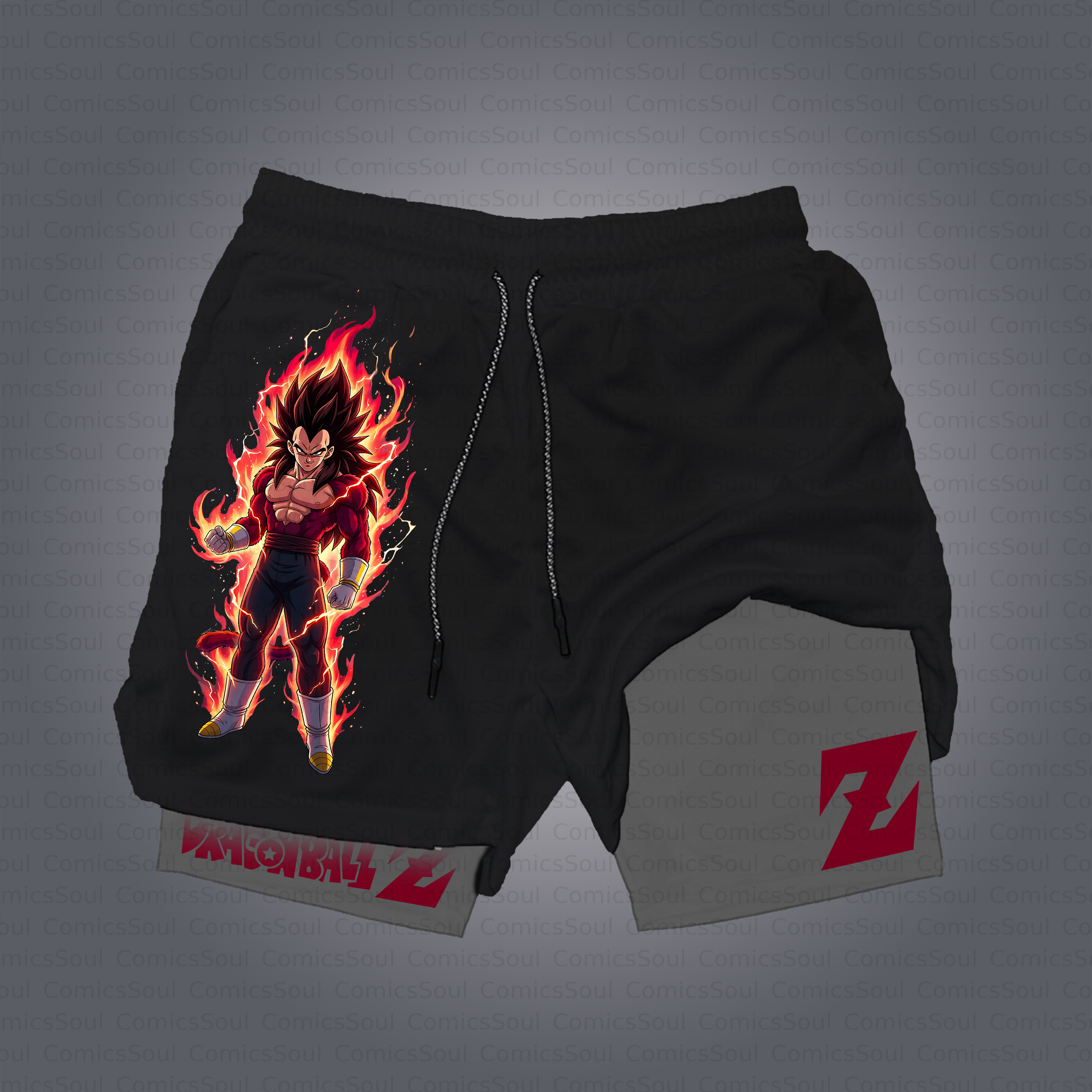 Unisex Casual Anime Style Shorts