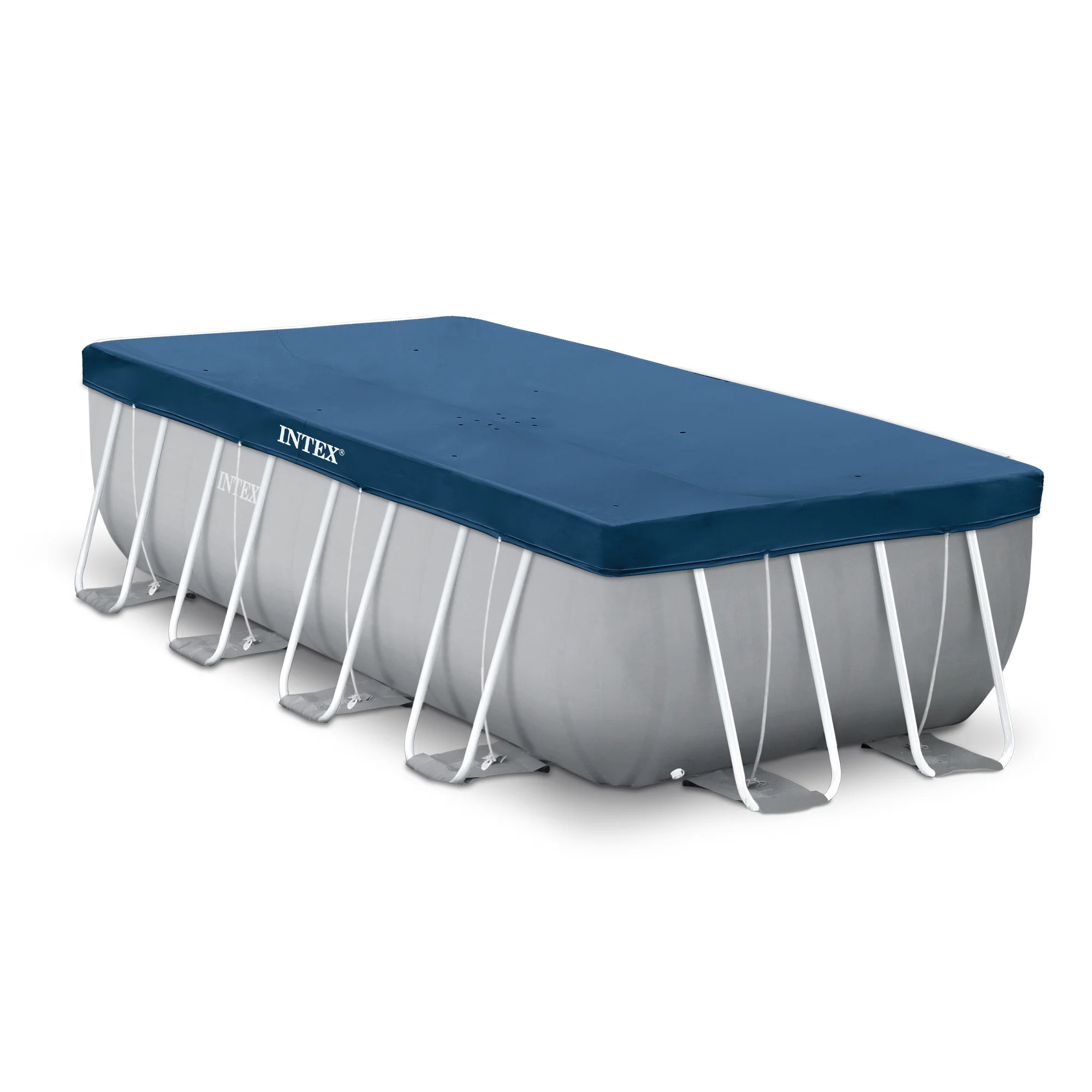Intex 16Ft X 8Ft X 42In Prism Frame Rectangular Pool Set - Image 2