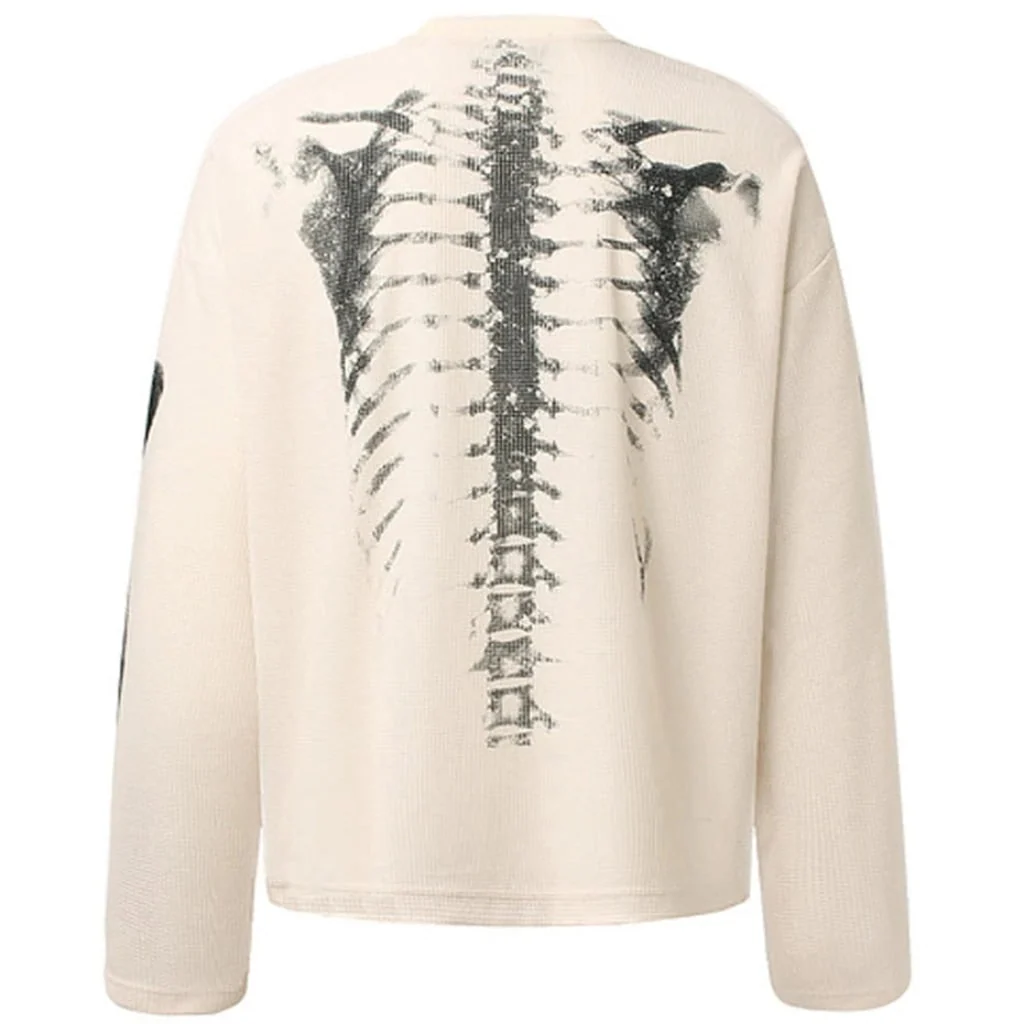 Halloween Costumes Mens Skeleton Shirt Outfit