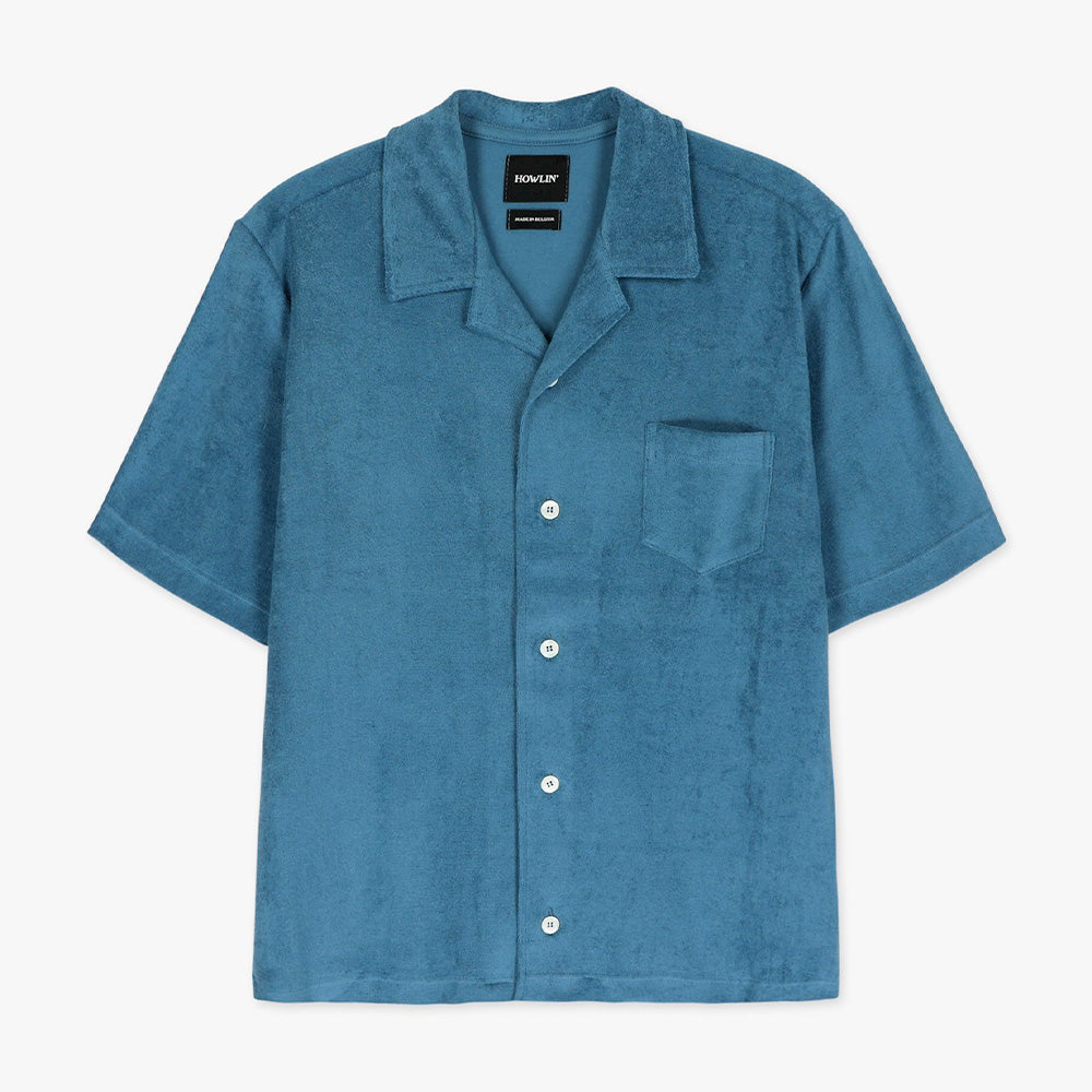 Howlin' - Chemise Cocktail - Bleu