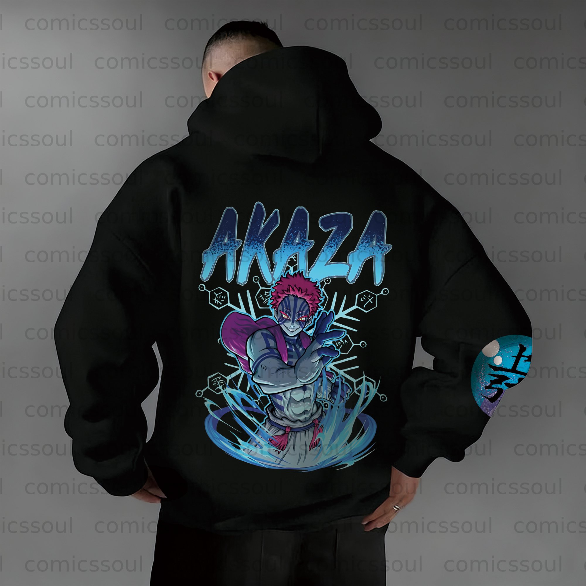 Unisex Anime Graphic Streetwear Vintage Plush Hoodie
