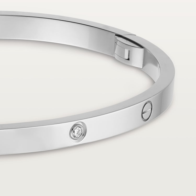 Replicate LOVE bracelet, small model, 6 diamonds(1:1 replica) - Original Replica Club