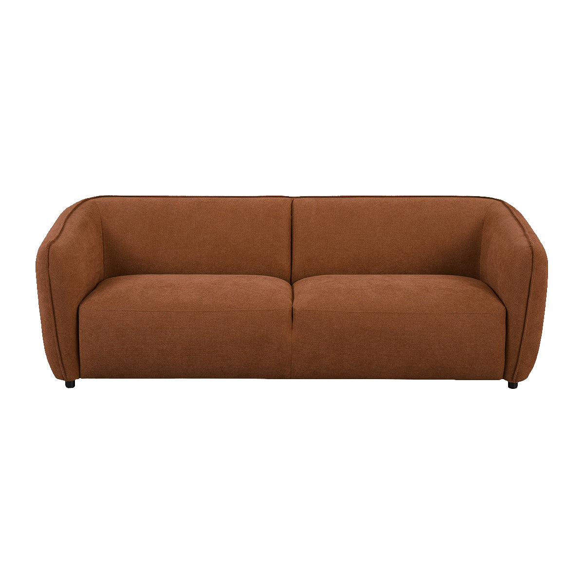 Blokker Soft 3-zitsbank - Micro Chenille - Terra