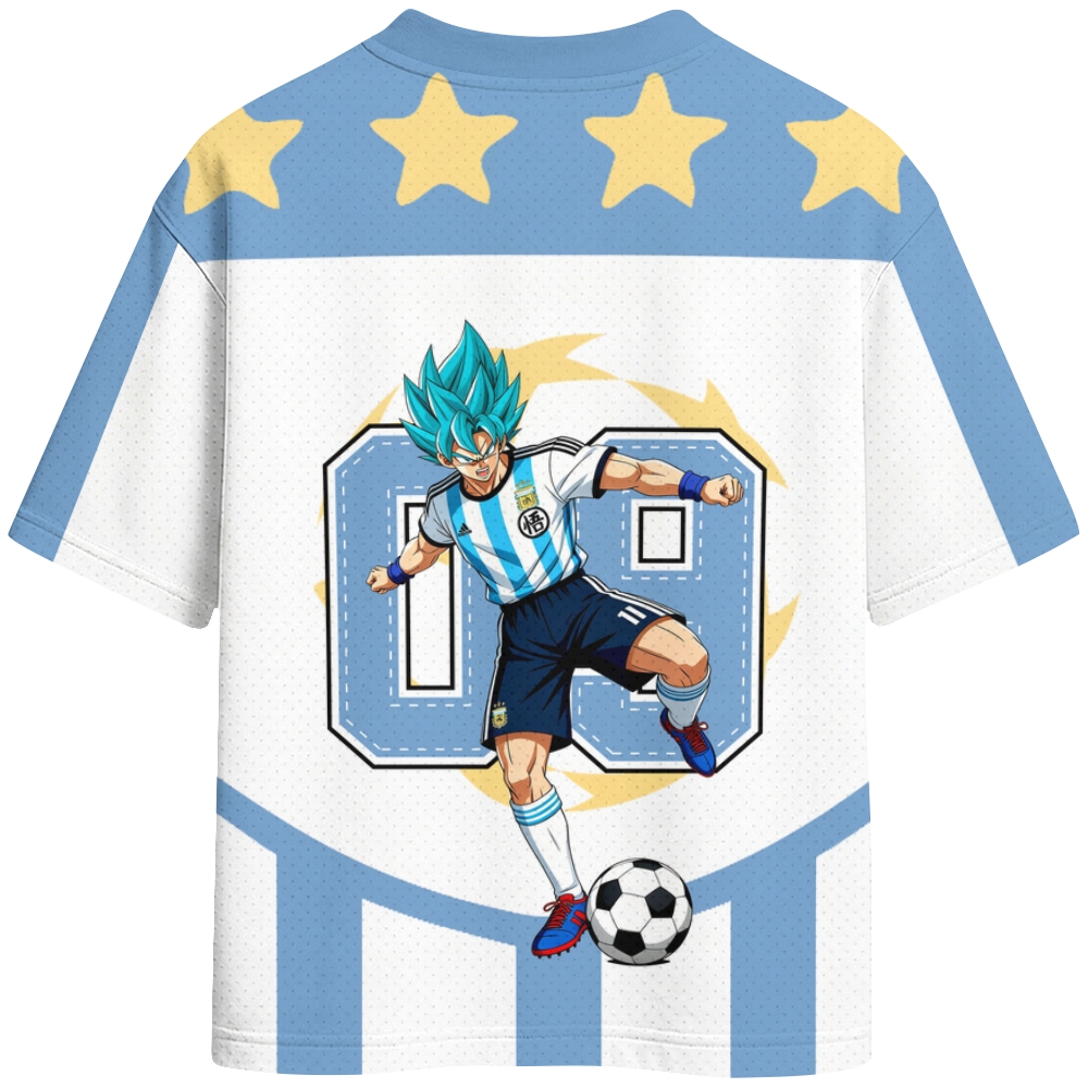 DragonBall Crew Neck Football Jersey