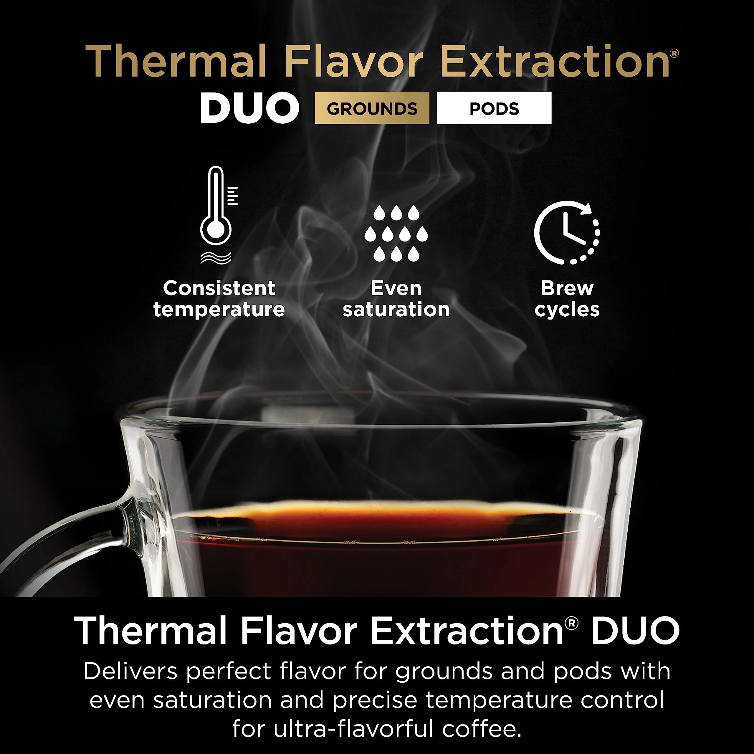 Ninja Drip Coffee Maker With K Cup Combo, DualBrew Pro Specialty Coffee System, Coffee Machine Compatible with K-Cup Pods, 12 Cup Single Serve Coffee Makers with Paper Filter, CFP301 Frother? F - Image 24