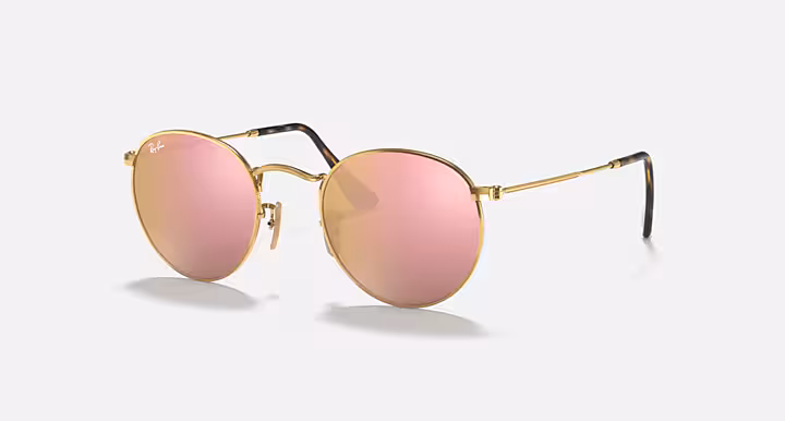 Ray-Ban ROUND FLAT LENSES