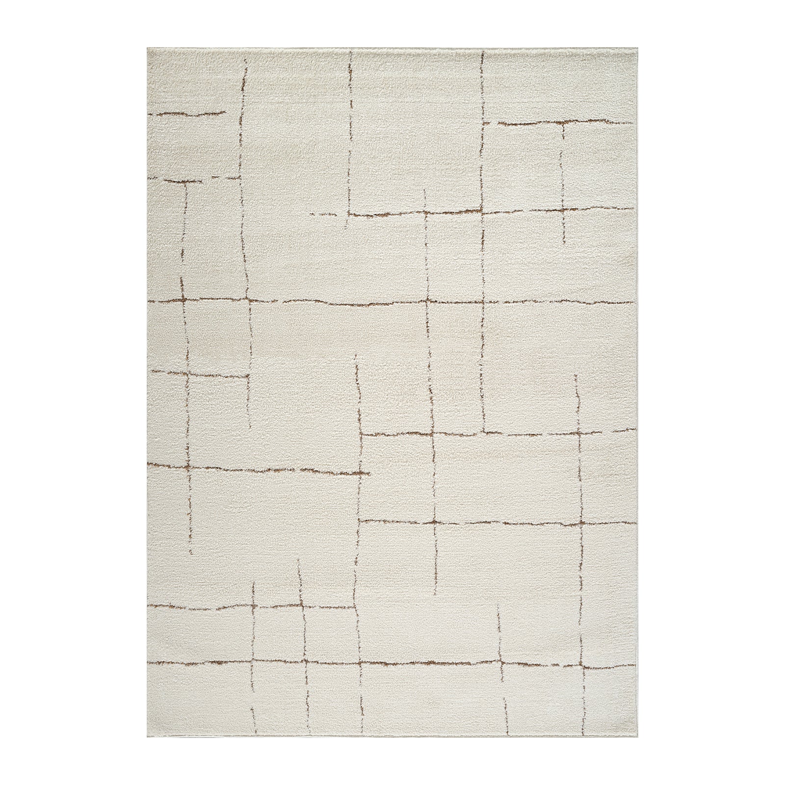 Blokker Stribb Vloerkleed 200 x 275 cm - Latte