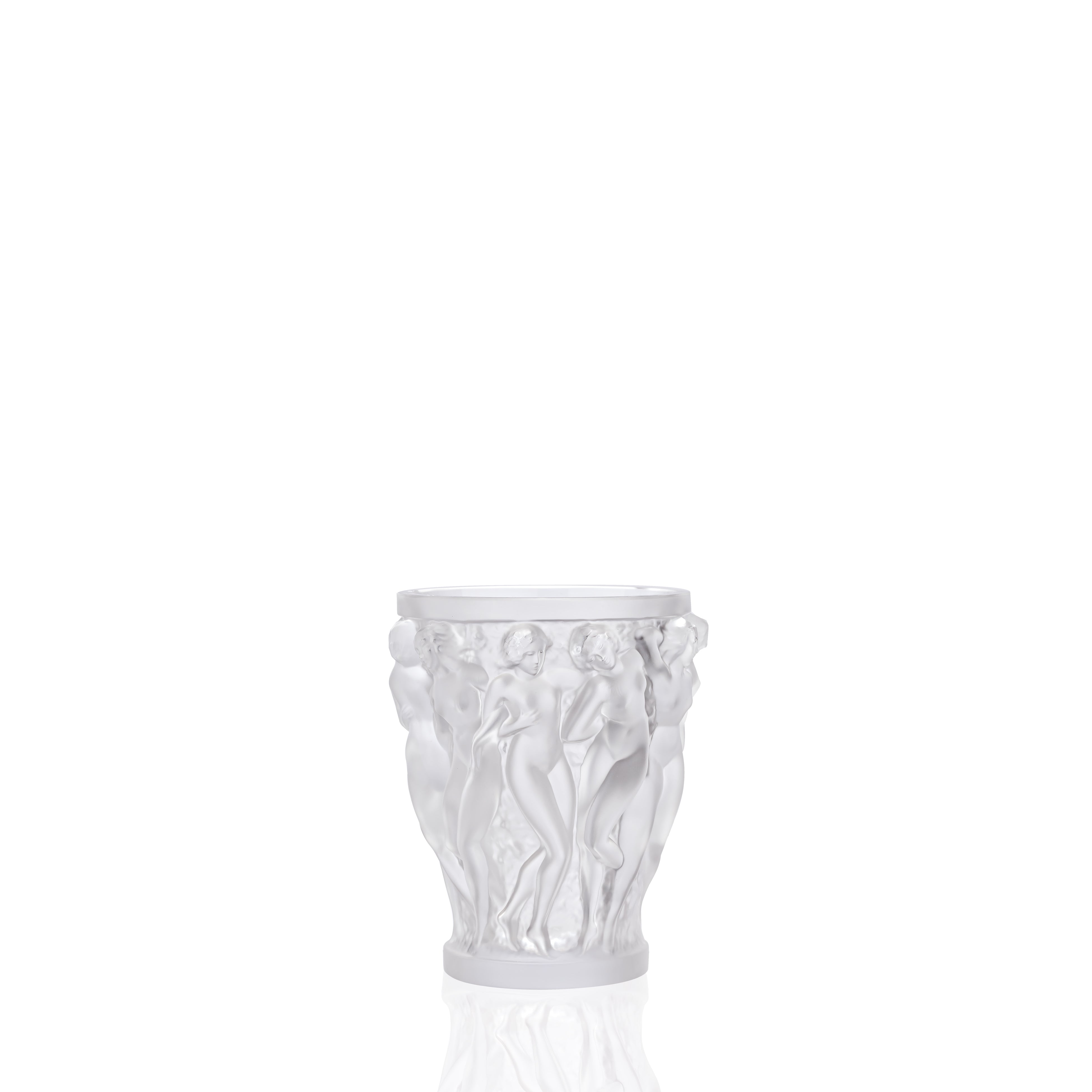 VASE BACCHANTES PETIT MODÈLE - CRISTAL INCOLORE