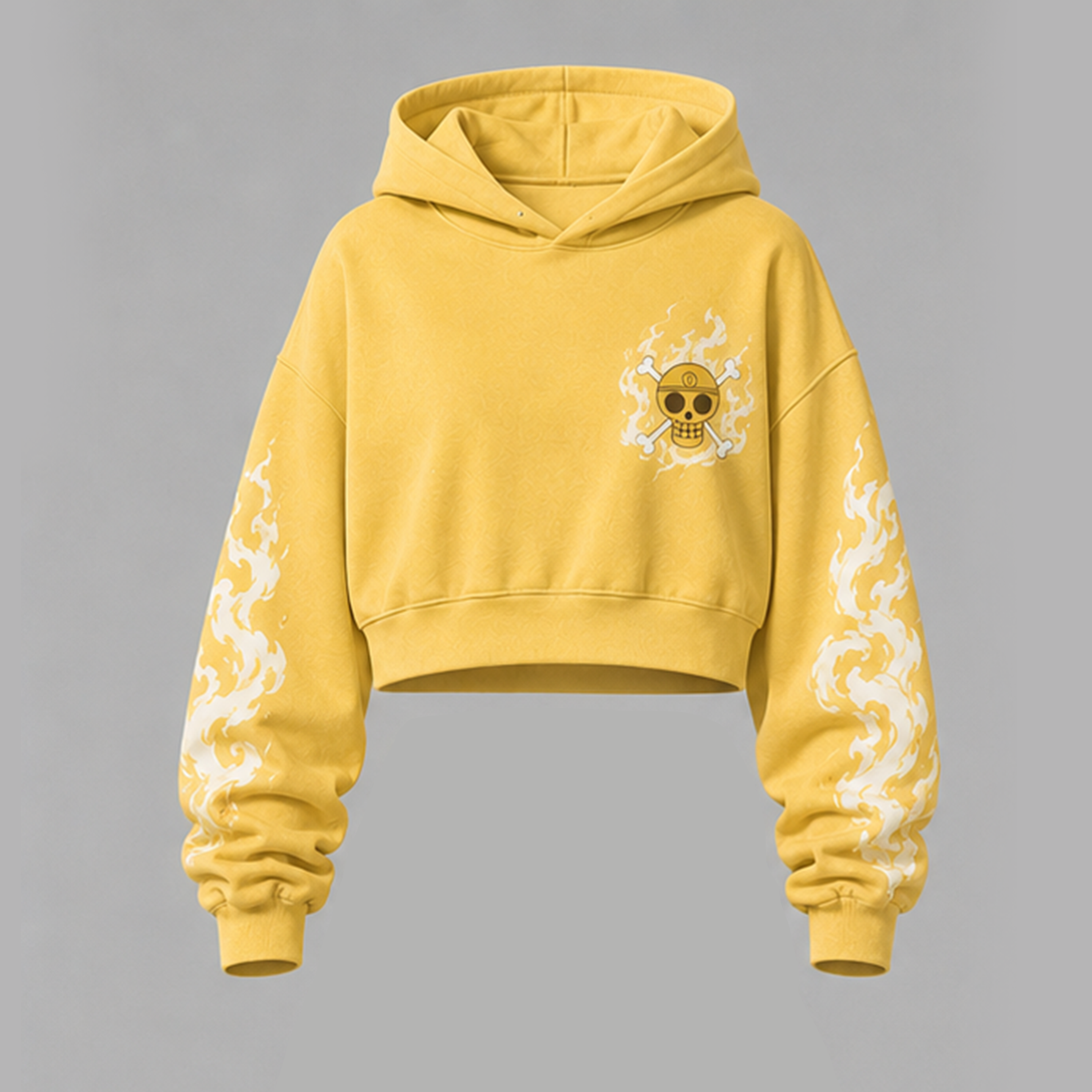One Piece Cropped Long Sleeve Hoodie & High Waist Jogger Pants Two Piece TeeThreads Sustain the Scene with Custom Apparel