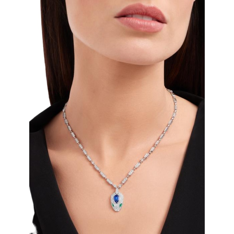 Replicate Serpenti Collection Necklace(1:1 replica) - Original Replica Club