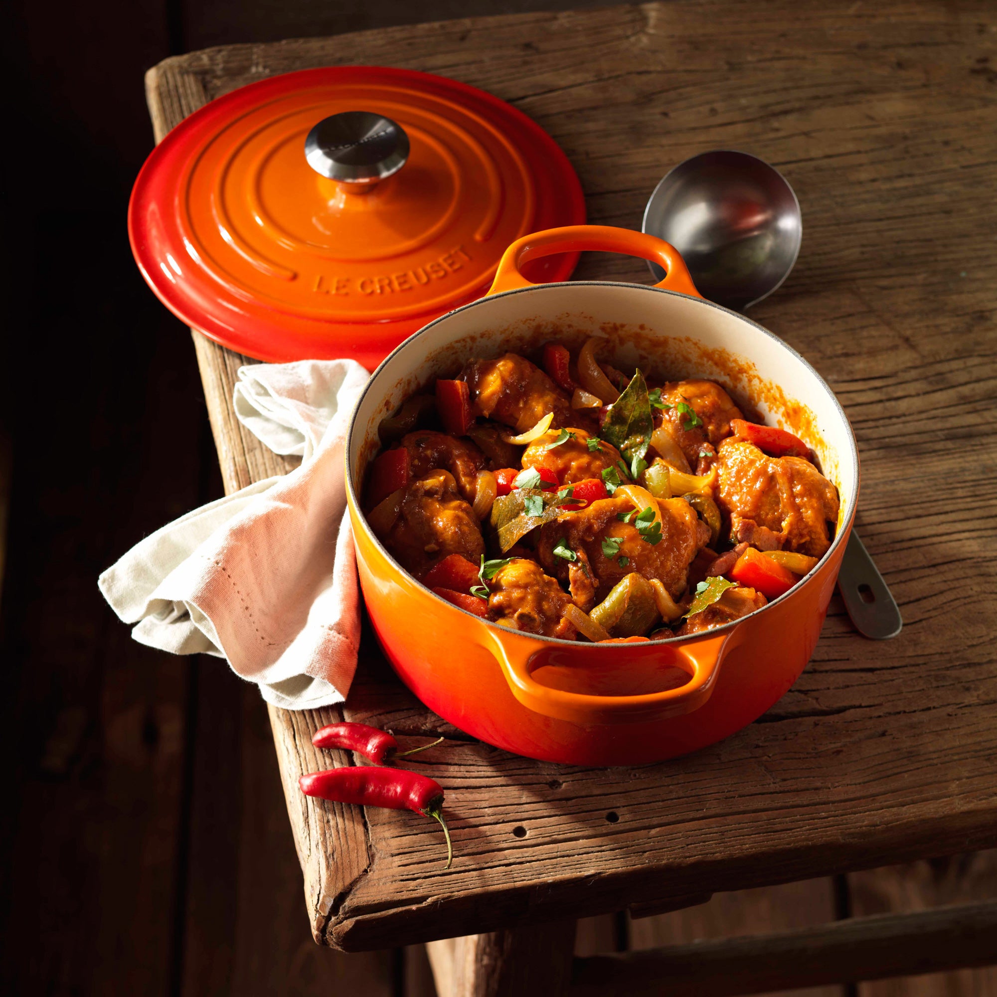 Le Creuset Signature Braadpan Ø 26 cm - Oranjerood