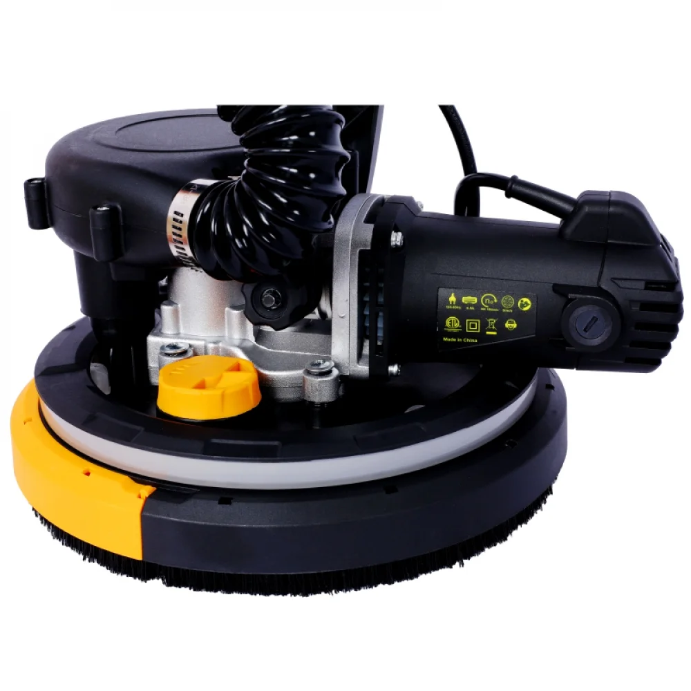 Drywall Sander, 780W Electric Drywall Sander with Vacuum Dust Collection 6.5A Motor Dustless Floor Sander with Variable Speed 900-1800RPM, LED Light, Extendable & Foldable Handle, - Image 13