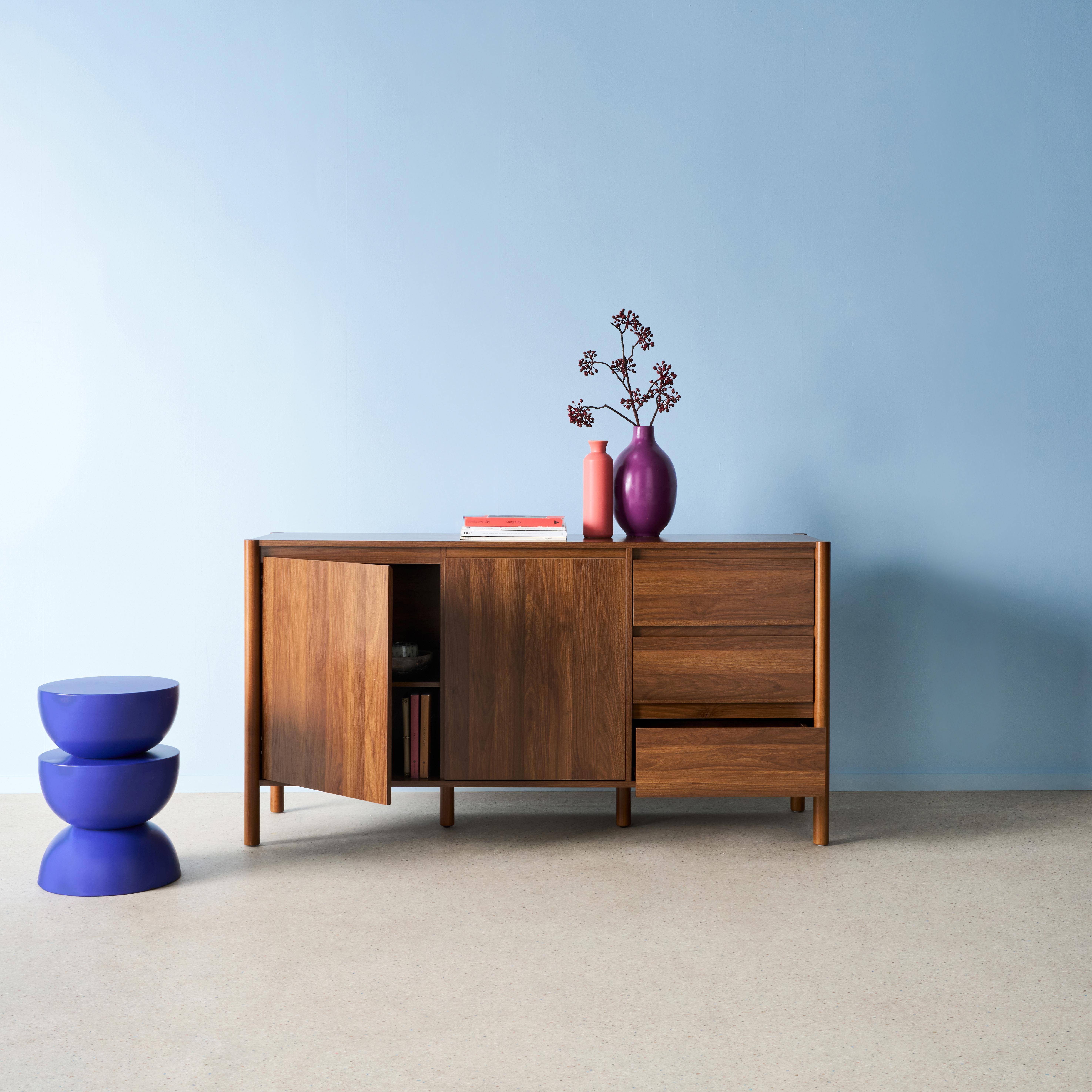 Harmony - Aparador con 2 puertas y 3 cajones, 150cm