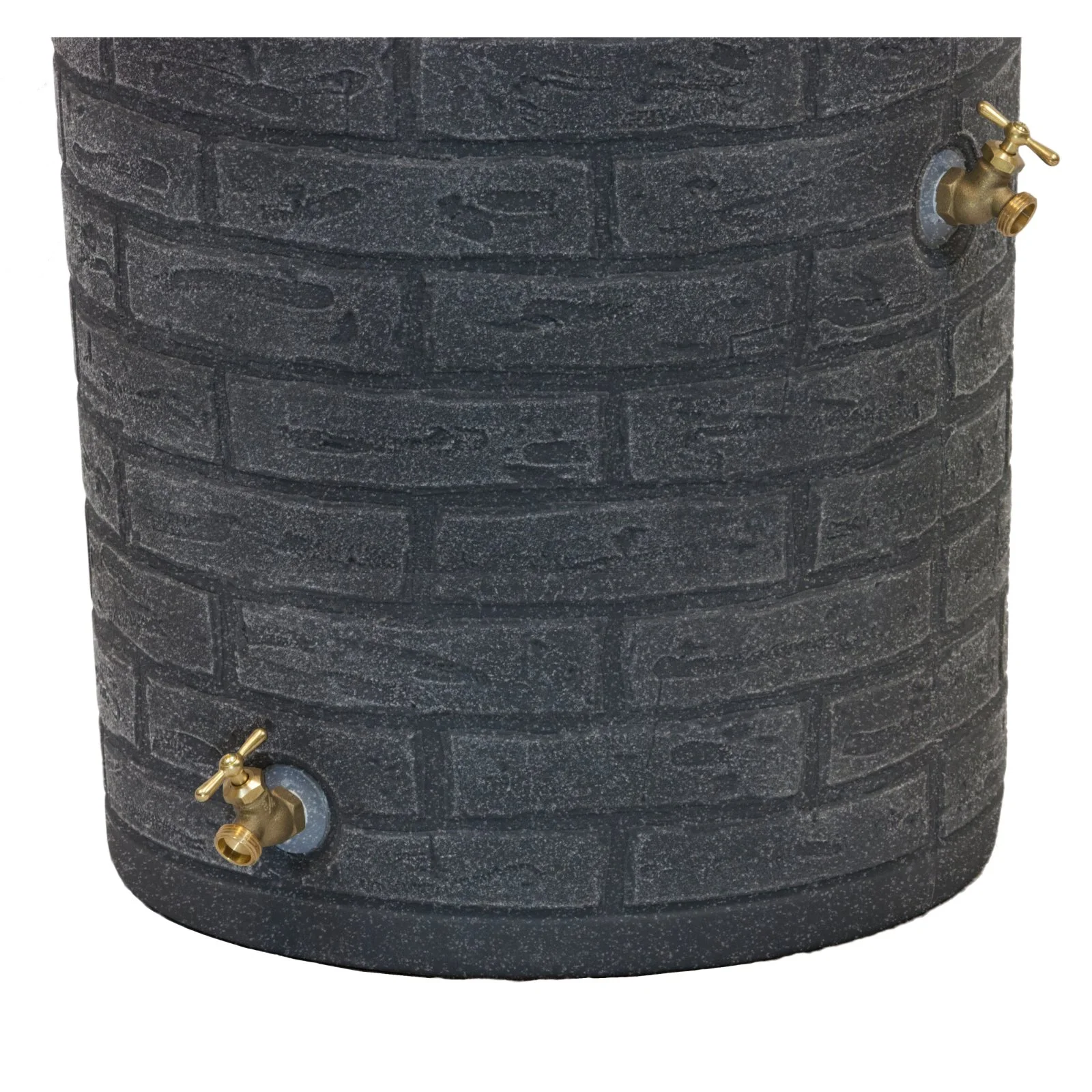 Good Ideas IMP-D50-DAR Impressions Downton Rain Saver Rain Barrel, 50 Gallon, Dark Granite - Image 12