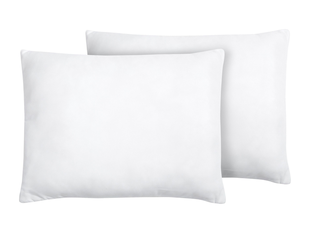 Conjunto de 2 almohadas ERRIGAL Microfibra Baja 50 x 60 cm Laocacasas
